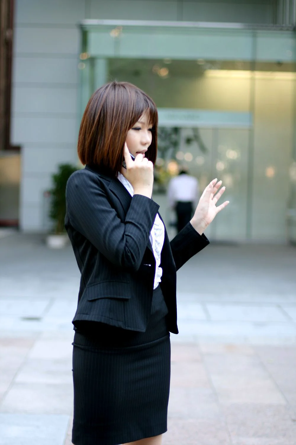 日暮りん(Higurashi Rin) デジタル Office Lady 写真集 - 爱照片