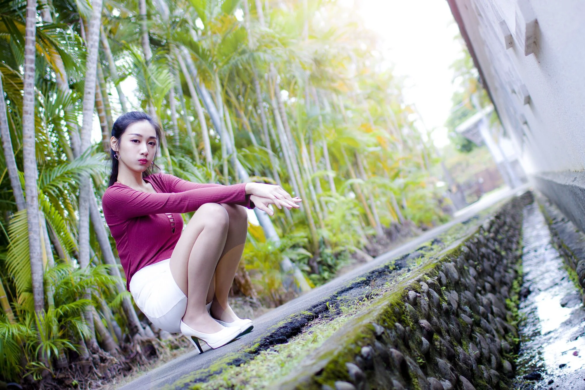 [台湾女神] 段璟乐《士林官阺時裝》写真集 - 爱照片