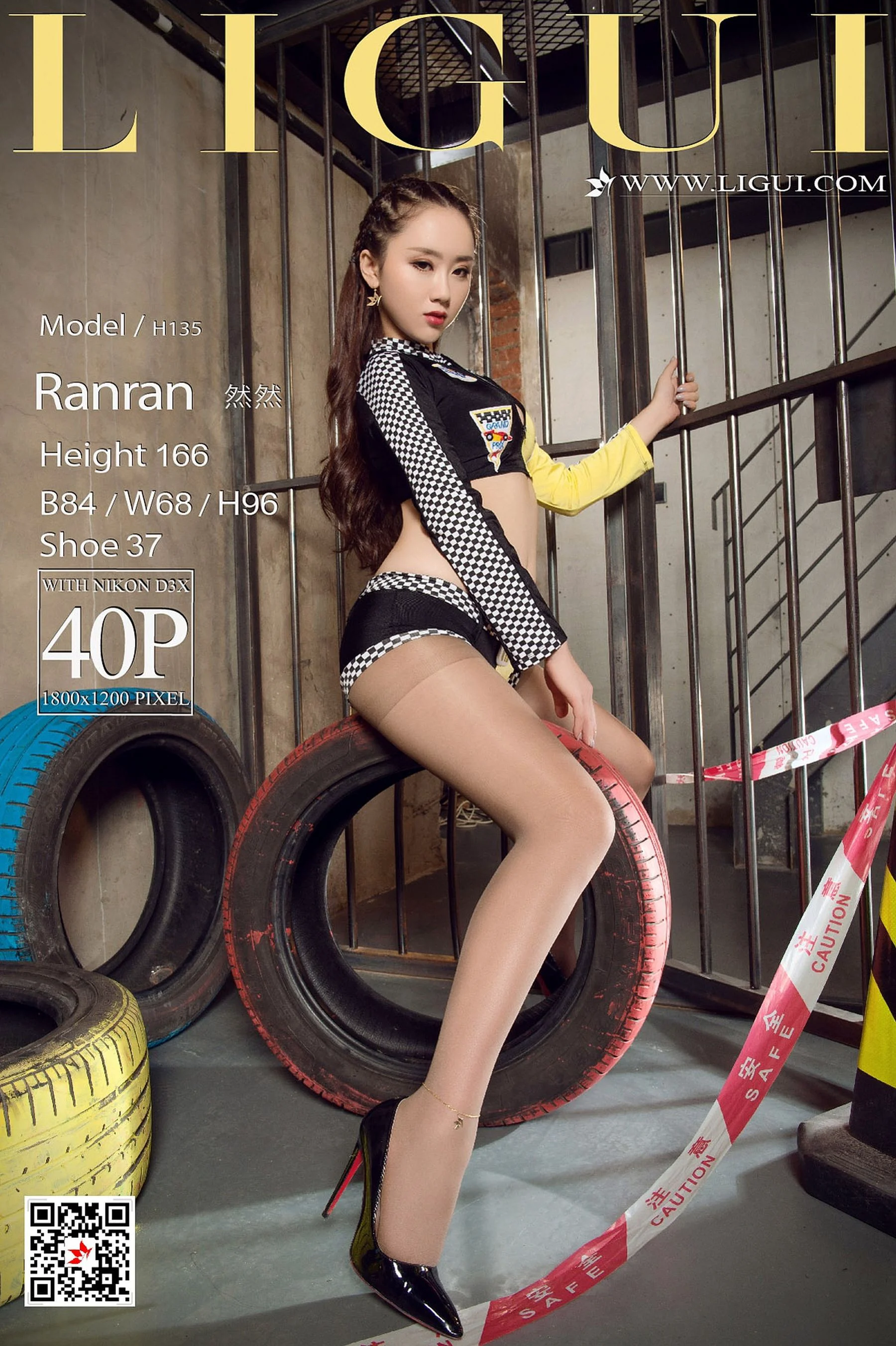 Model 然然《监狱运动女郎》 [丽柜Ligui] 写真集 - 爱照片