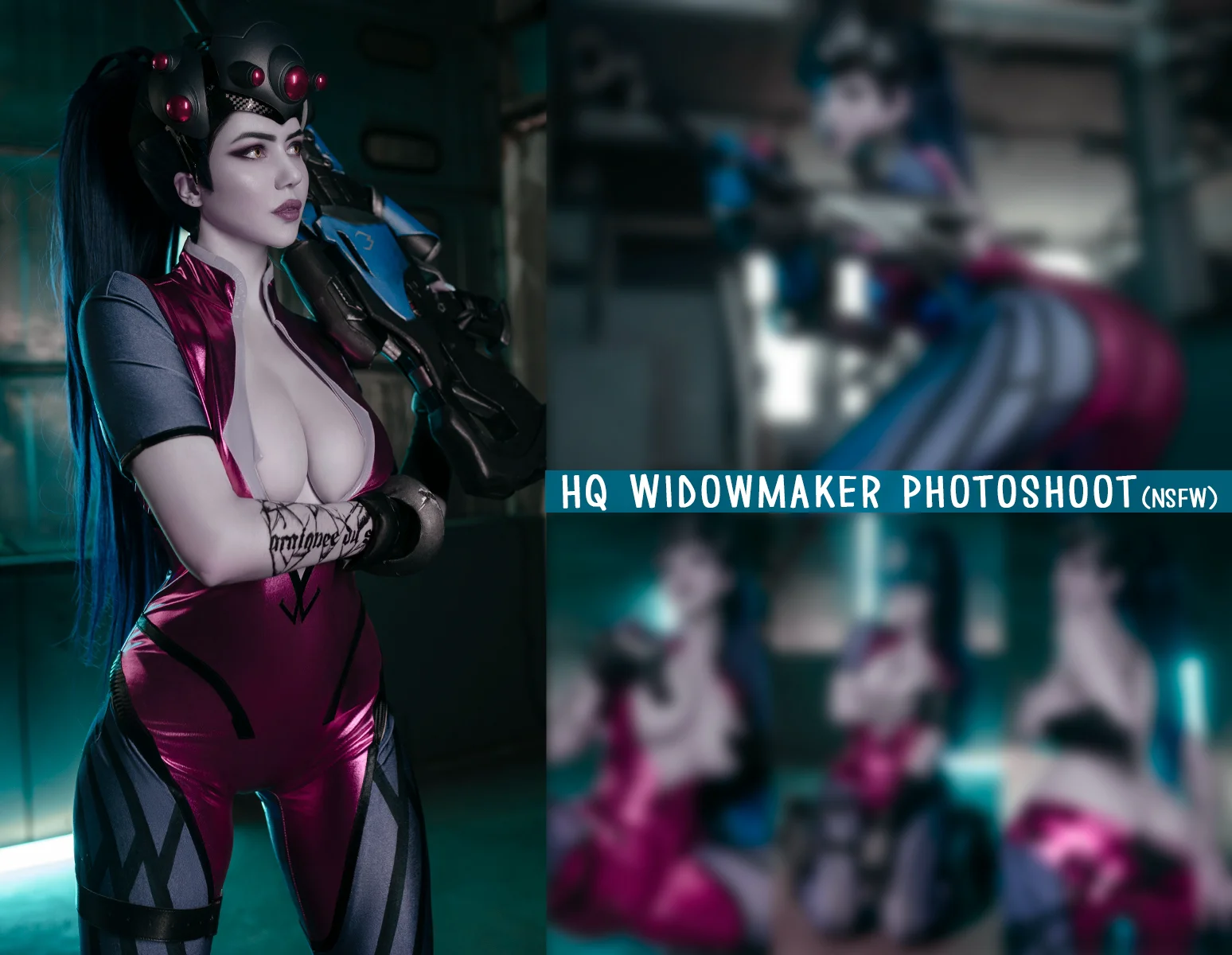 Alina Becker & Adamae Dono – Overwatch. Widowmaker - 爱照片