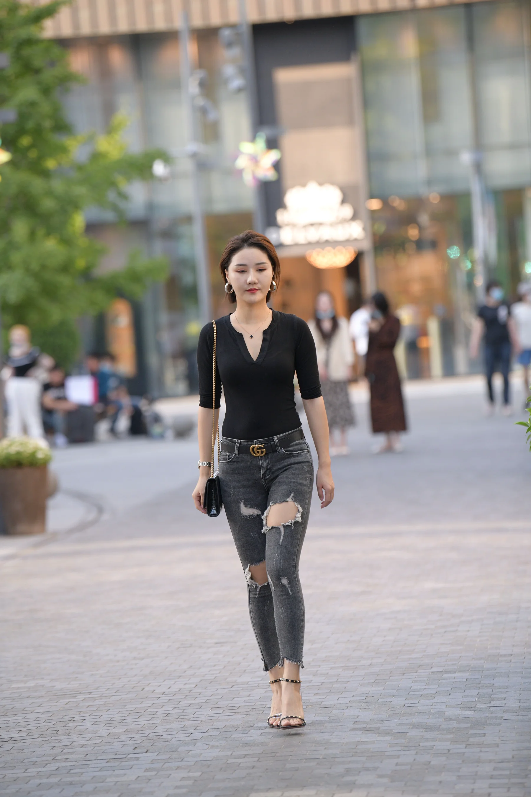 魂魂作品 – 短发气质美女 写真 - 爱照片