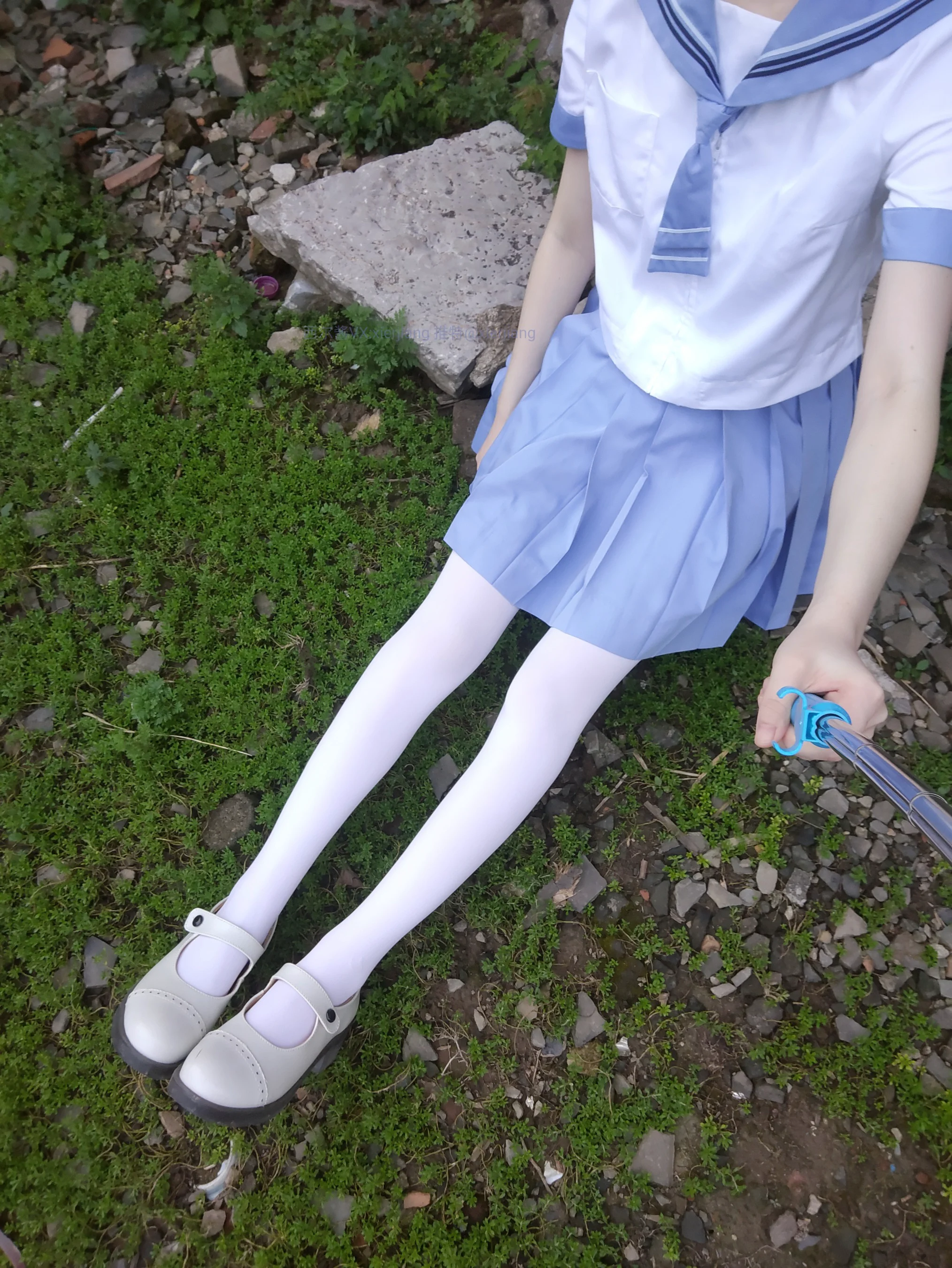 西尔酱 – 青草水手服7 - 爱照片