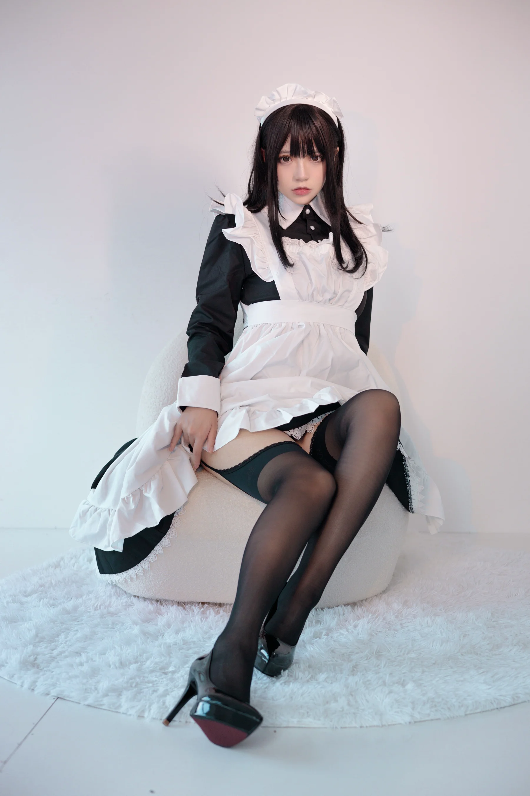 COS美女 疯猫ss – 女仆 - 爱照片