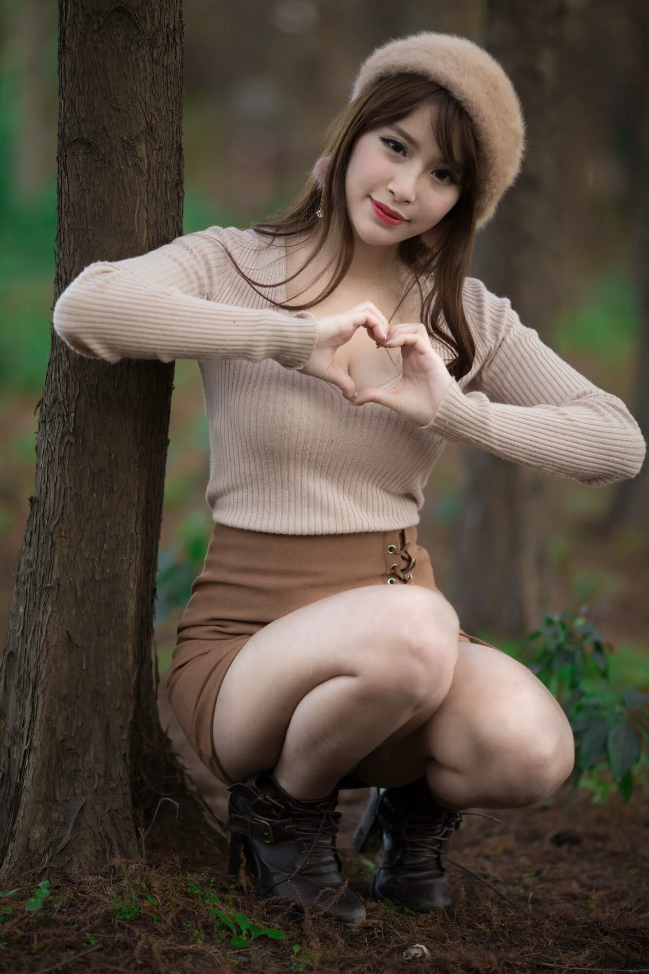 [台湾嫩模] 邬育錡《蘆竹落羽松》 写真集 - 爱照片