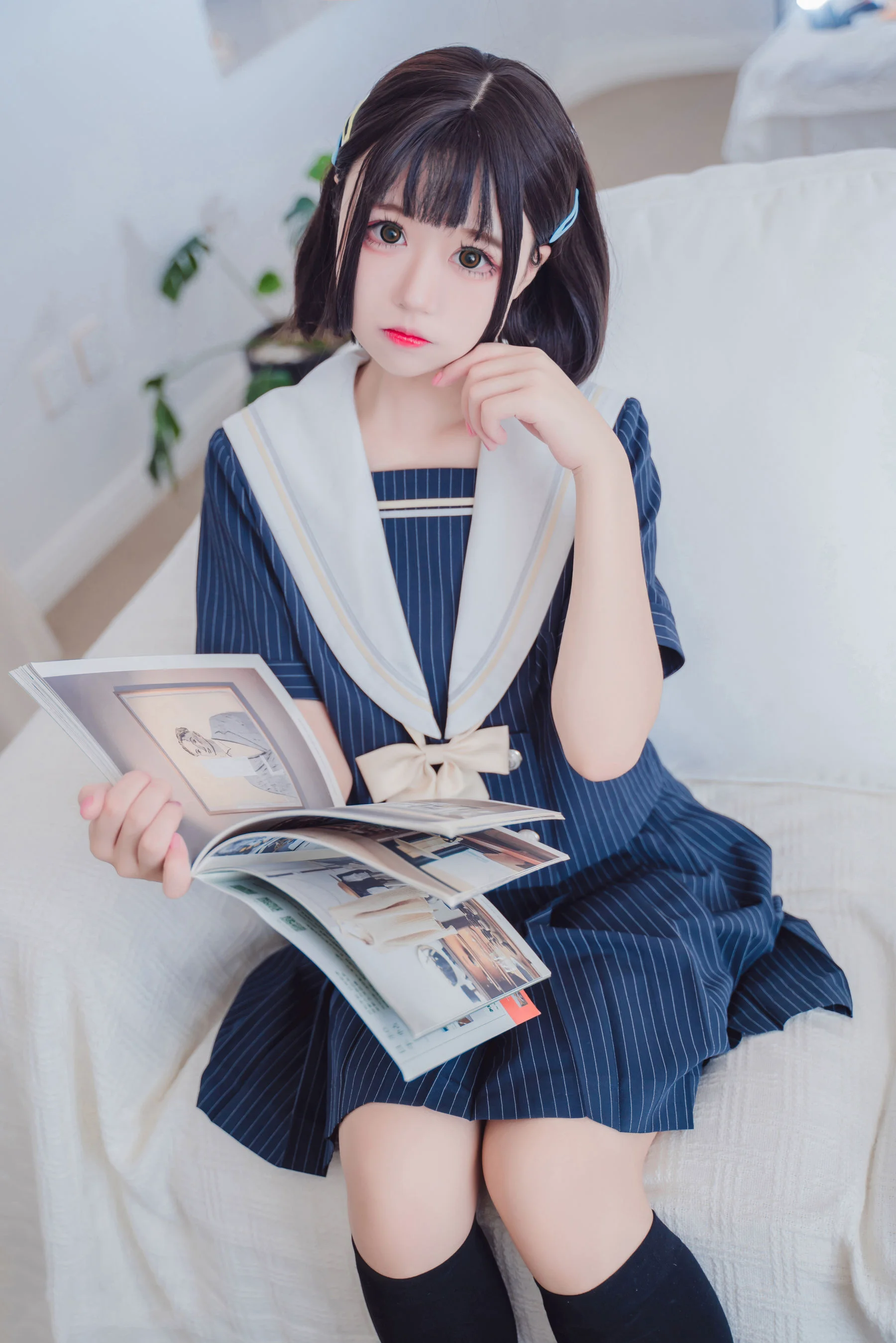 [COS福利] 猫君君MaoJun 《清纯学妹》 写真集 - 爱照片