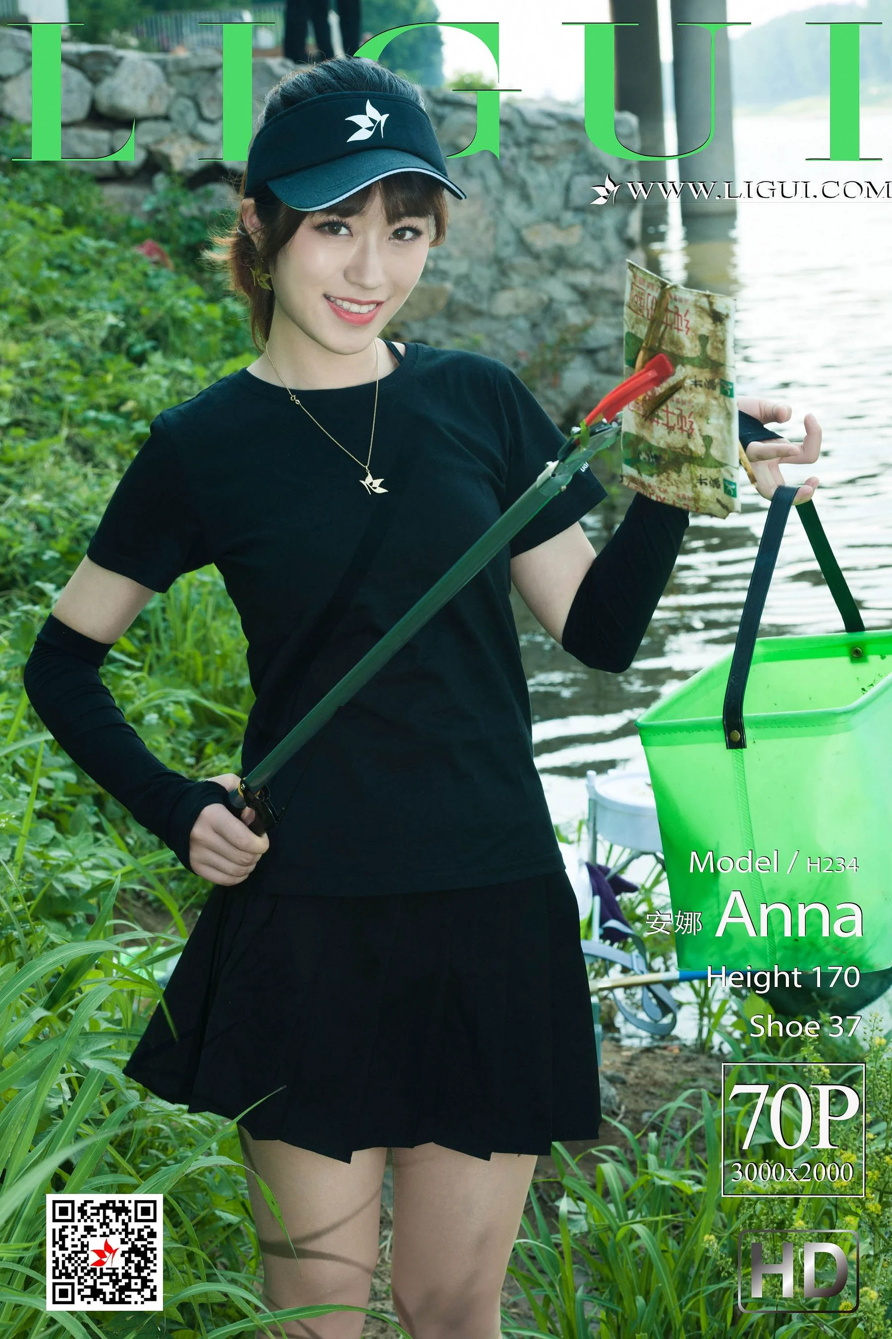 安娜Anna《极品钓鱼女郎》 [丽柜Ligui] 写真集 - 爱照片