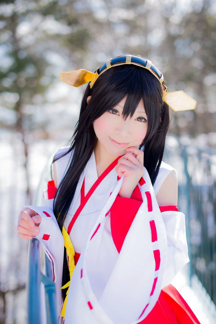真白ゆき (Mashiro Yuki) 《Kantai Collection》Haruna 写真集 - 爱照片