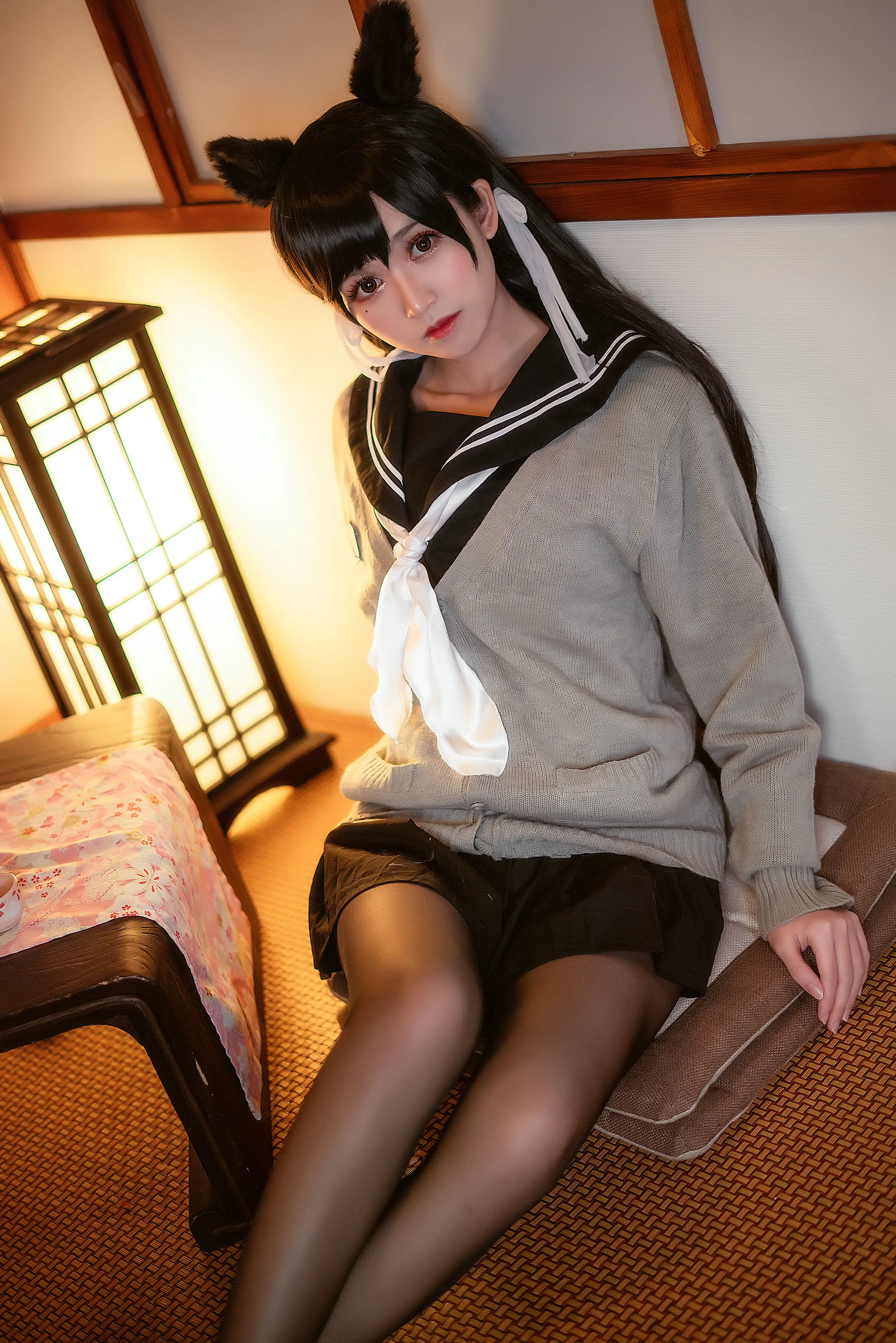 鳗鱼霏儿《碧蓝航线 校服》 [COSPLAY美女] 写真集 - 爱照片