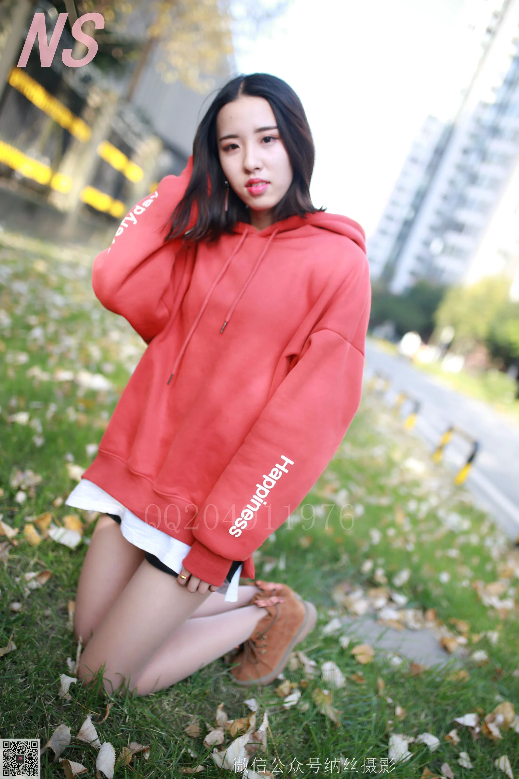 乔乔《红色卫衣》 [纳丝摄影] NO.116 写真集 - 爱照片
