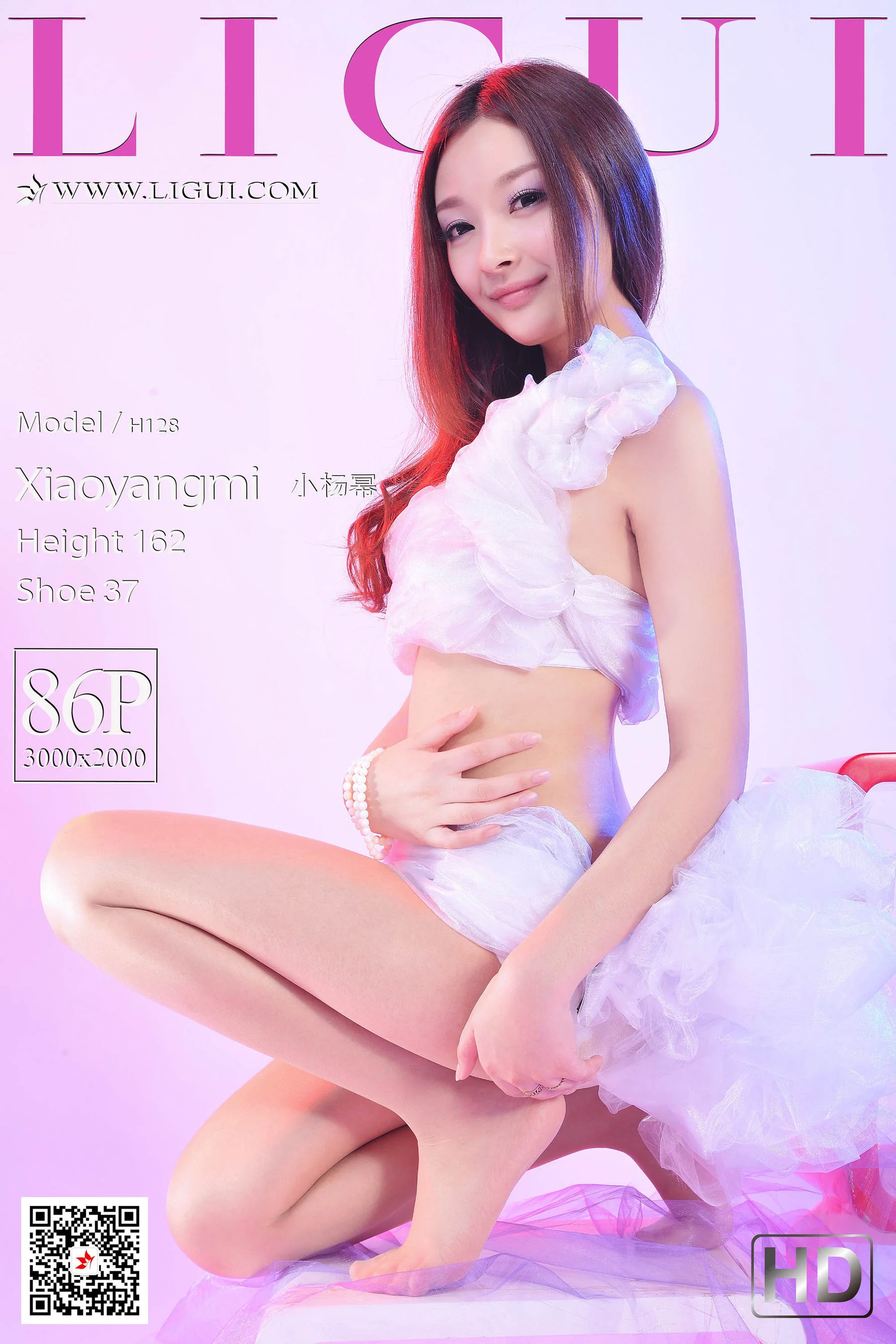 [丽柜Ligui] Model 小杨幂 《肉丝玉足》 写真集 - 爱照片