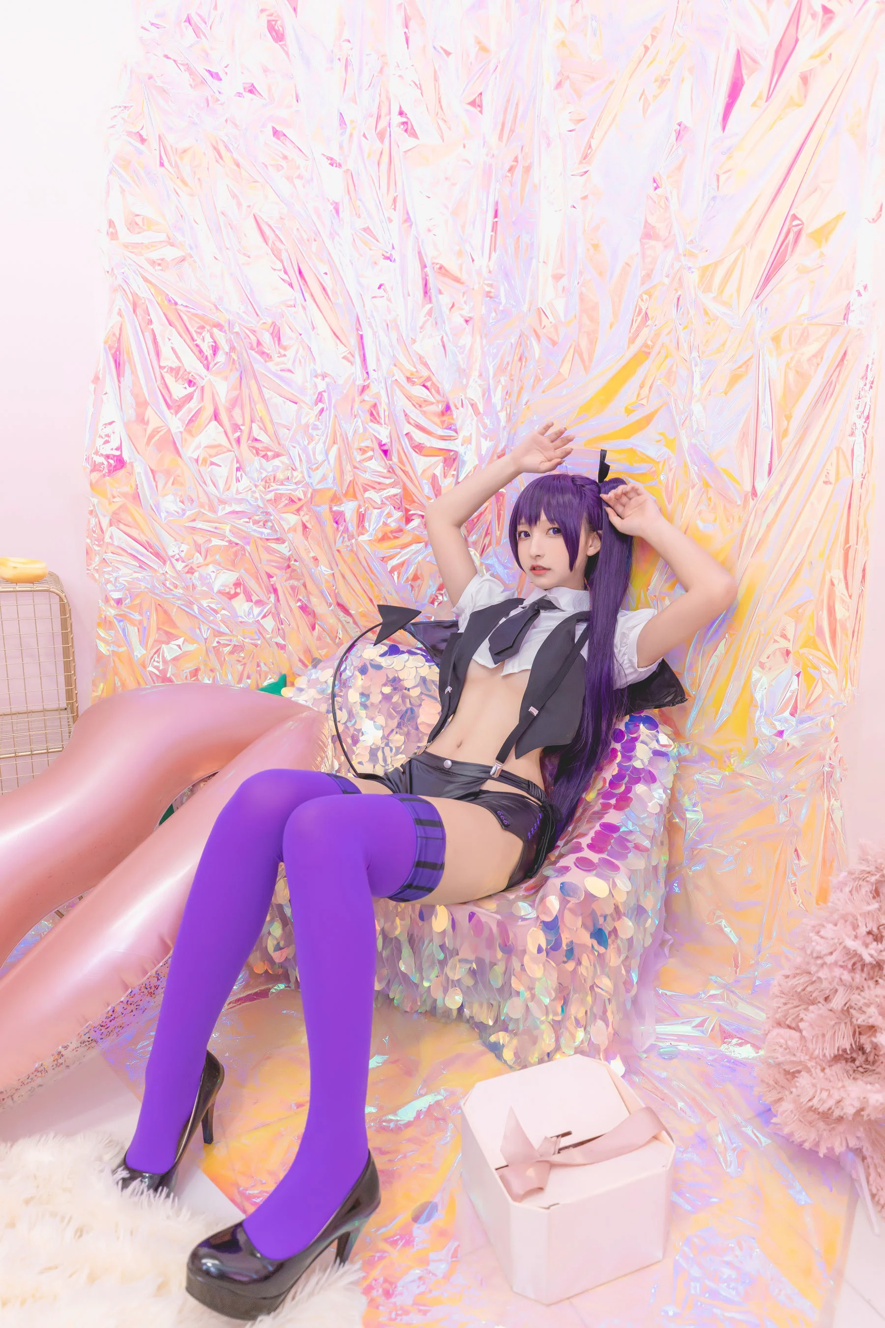 [Cosplay] 神楽坂真冬 – 色の香り - 爱照片