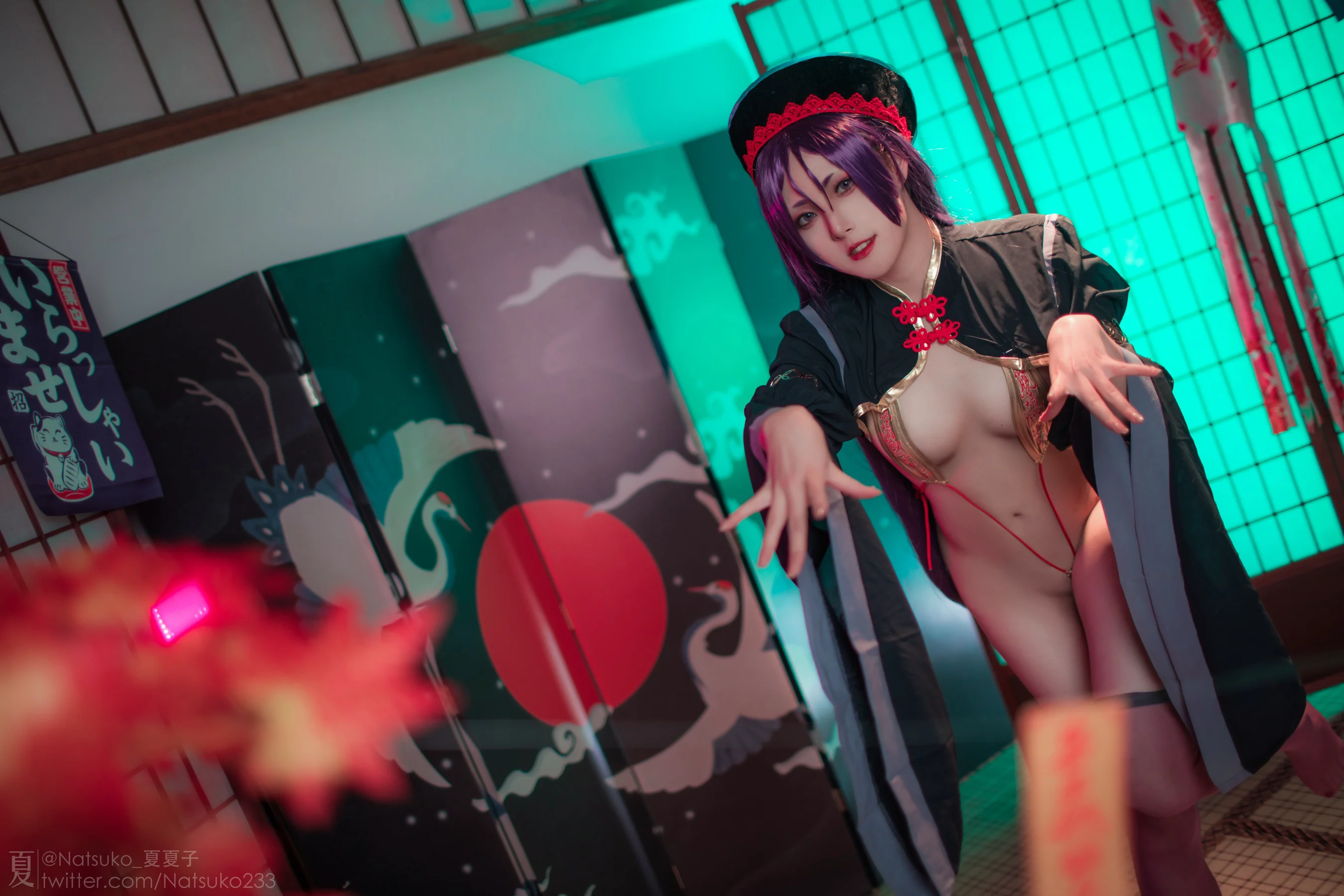 Natsuko夏夏子 – FGO 源赖光 僵尸同人 - 爱照片