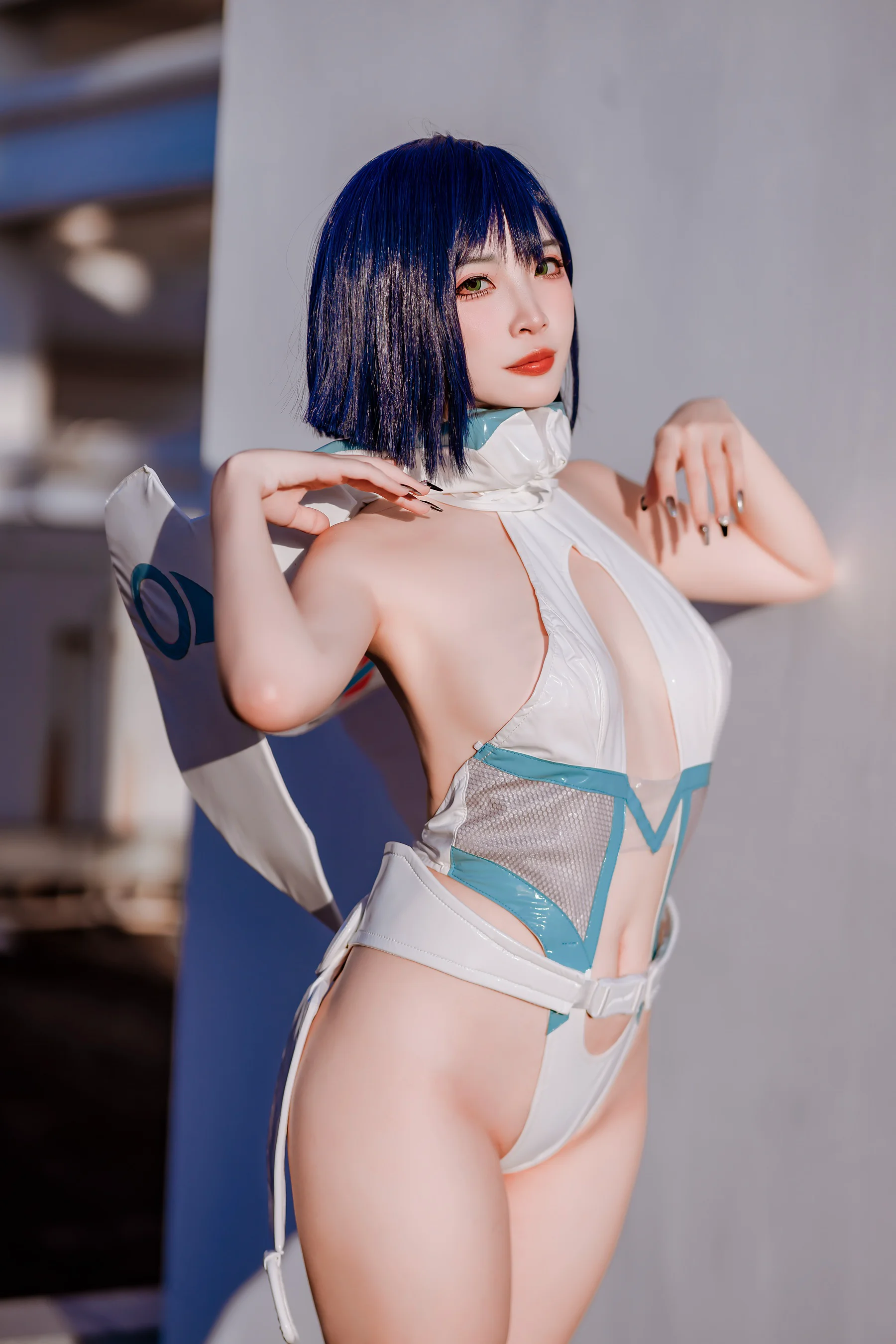 二佐Nisa – 战斗服 - 爱照片