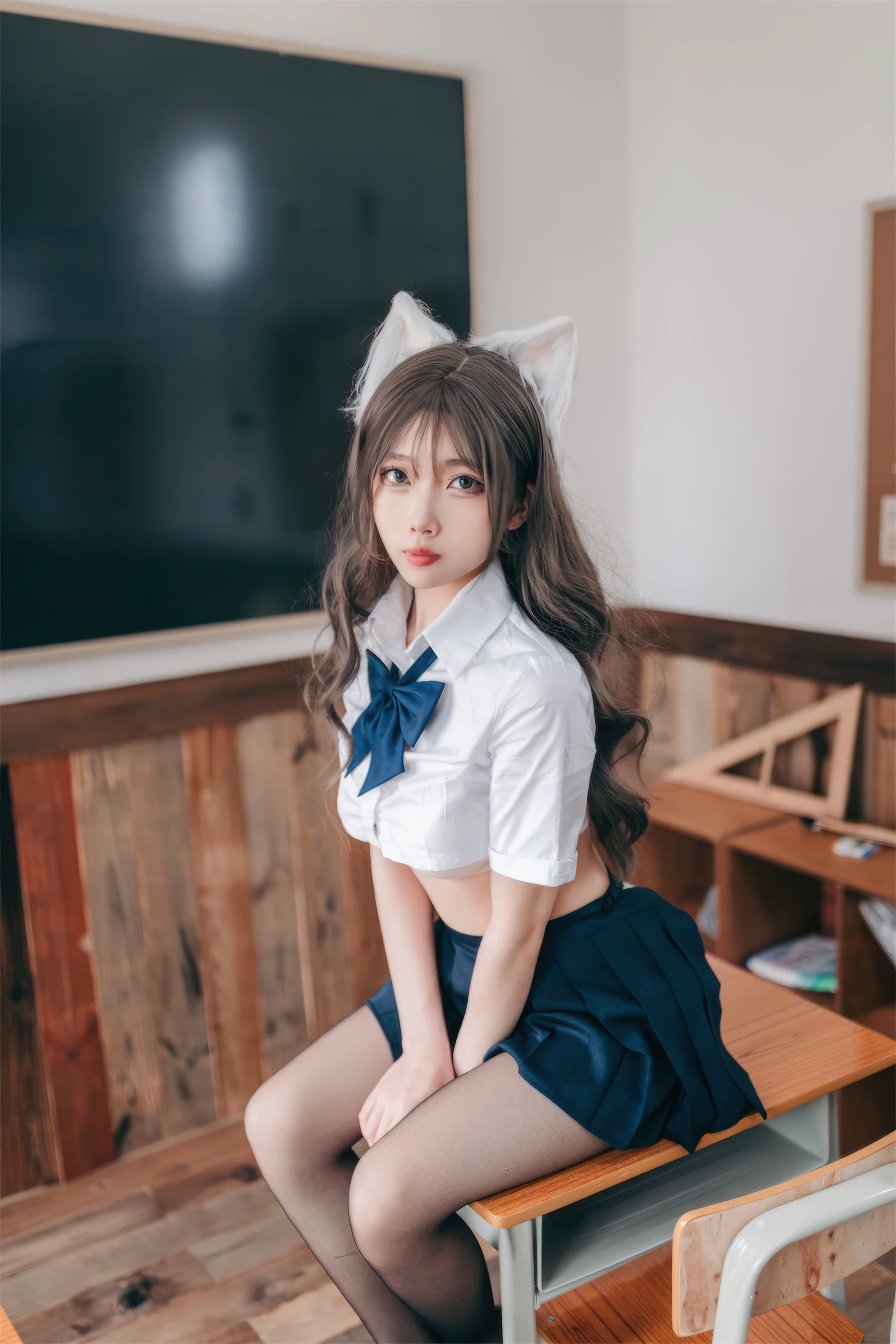 杏仁曲奇 – 生徒会坏猫猫 - 爱照片