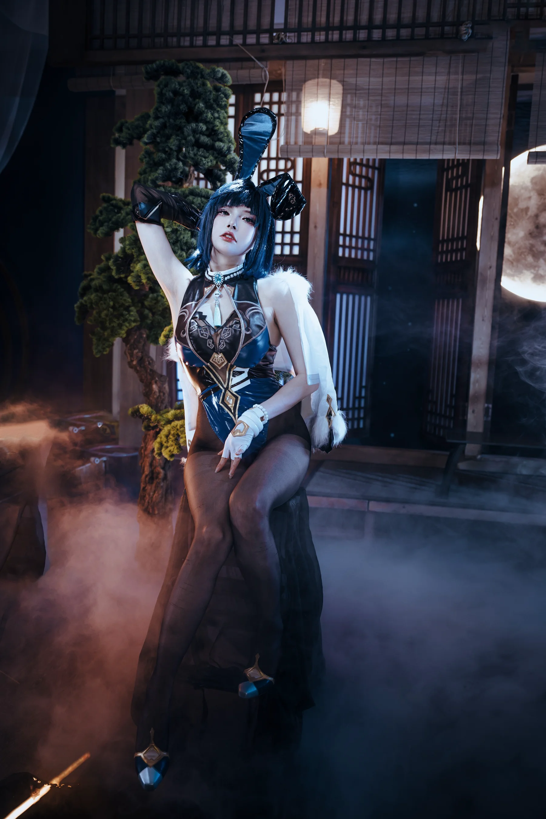 秋和柯基 – 夜兰 兔女郎 - 爱照片