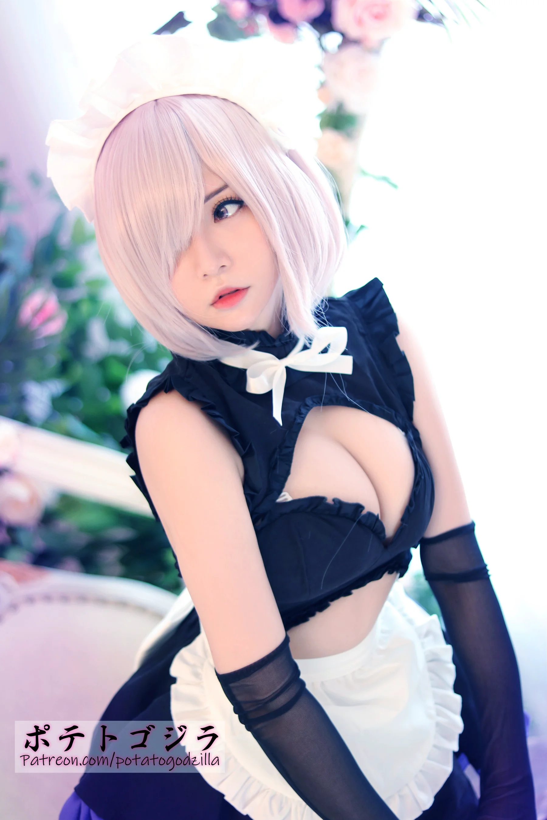 Potato Godzilla – Mashu Kyrielight Maid - 爱照片
