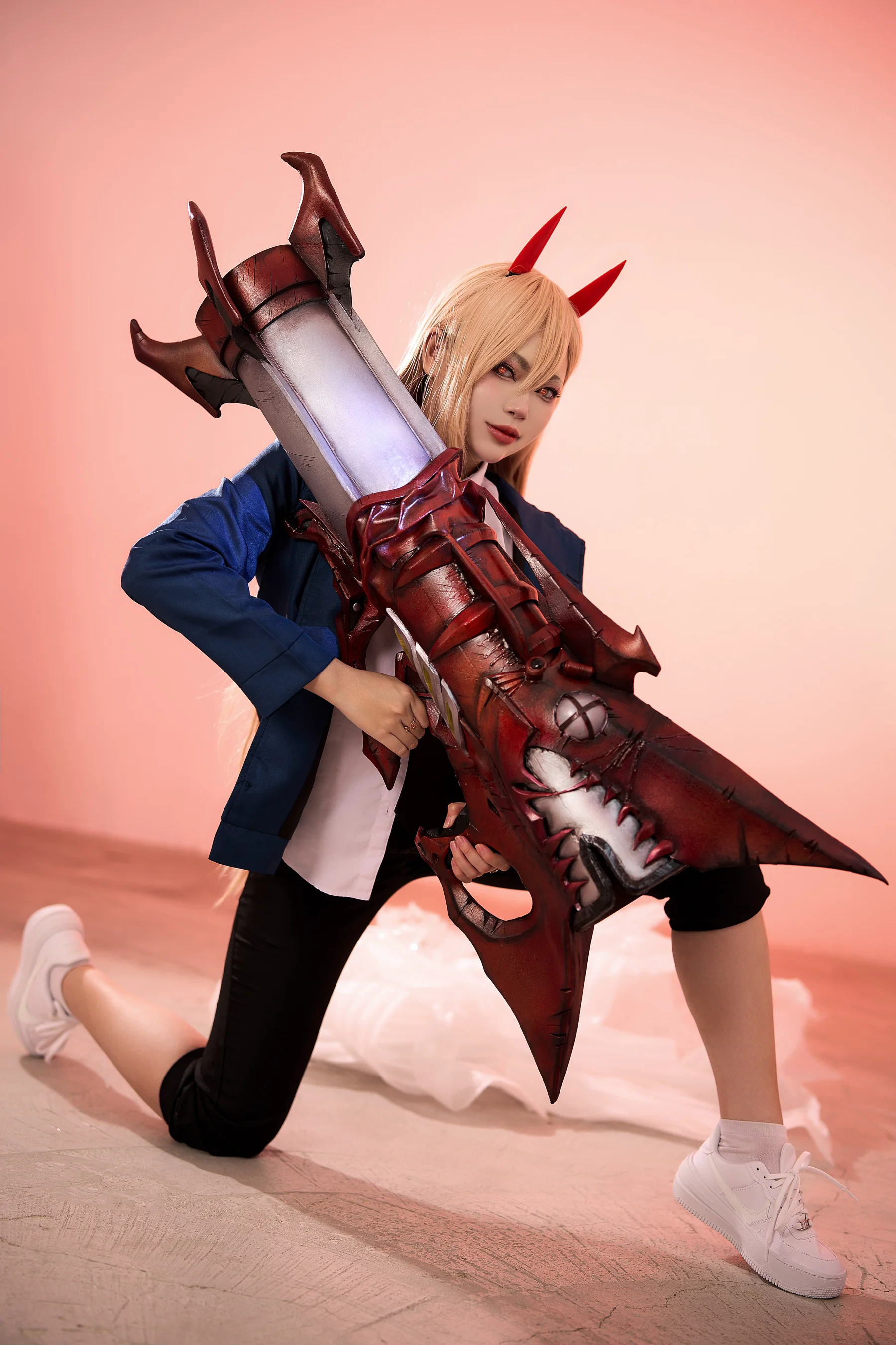 ZinieQ – Chainsaw Man Power 电锯人 帕瓦 - 爱照片