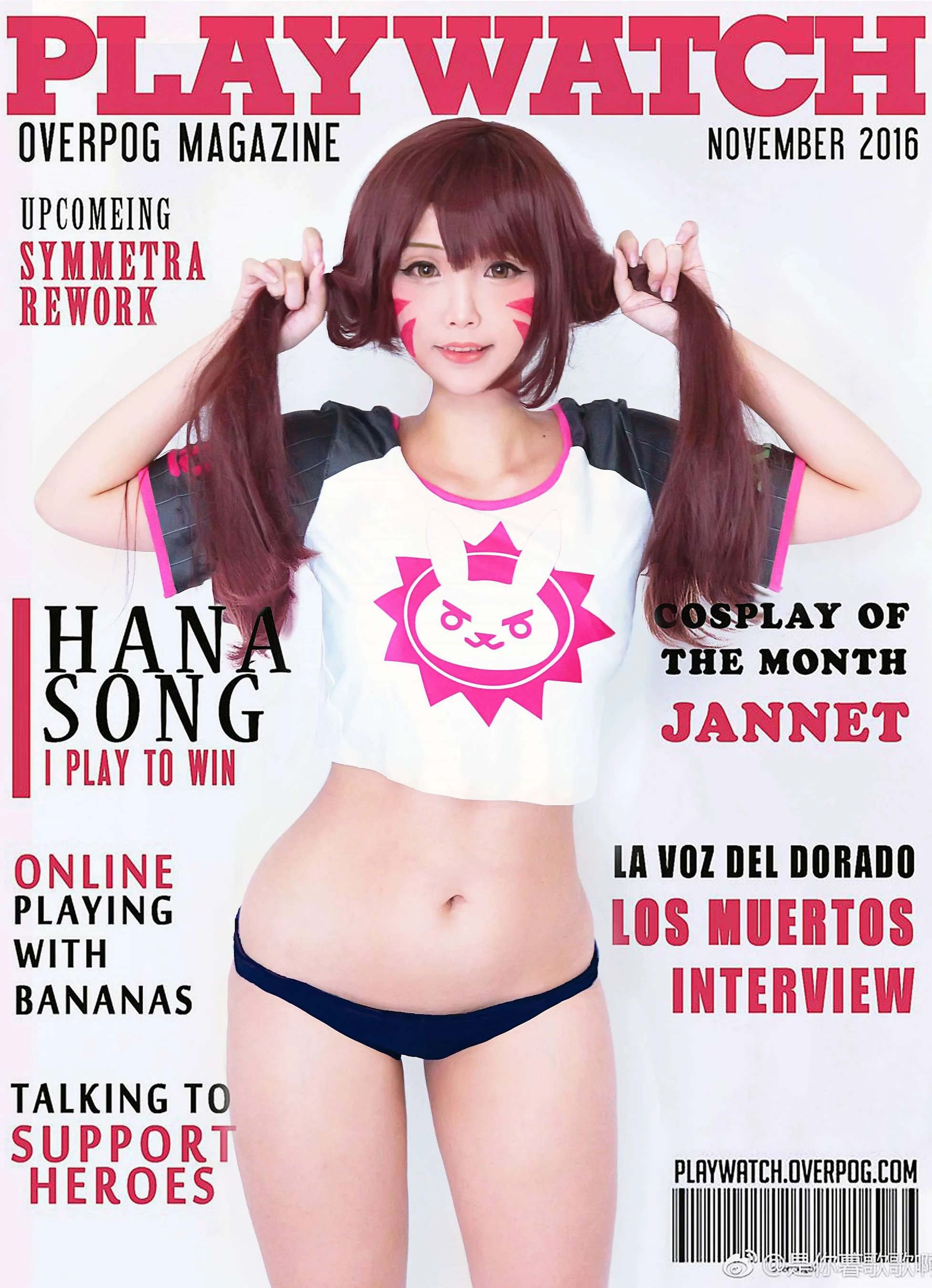 Hana Bunny – D.Va - 爱照片