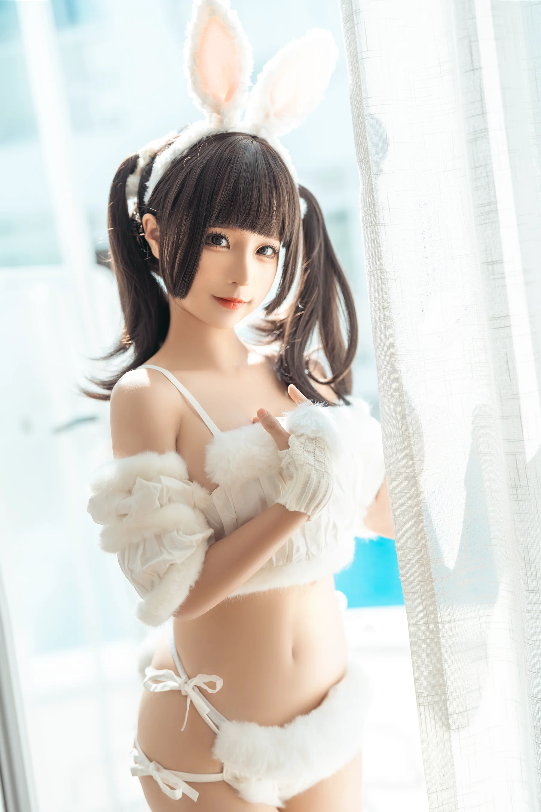 知名Coser@蠢沫沫 绵绵兔 - 爱照片