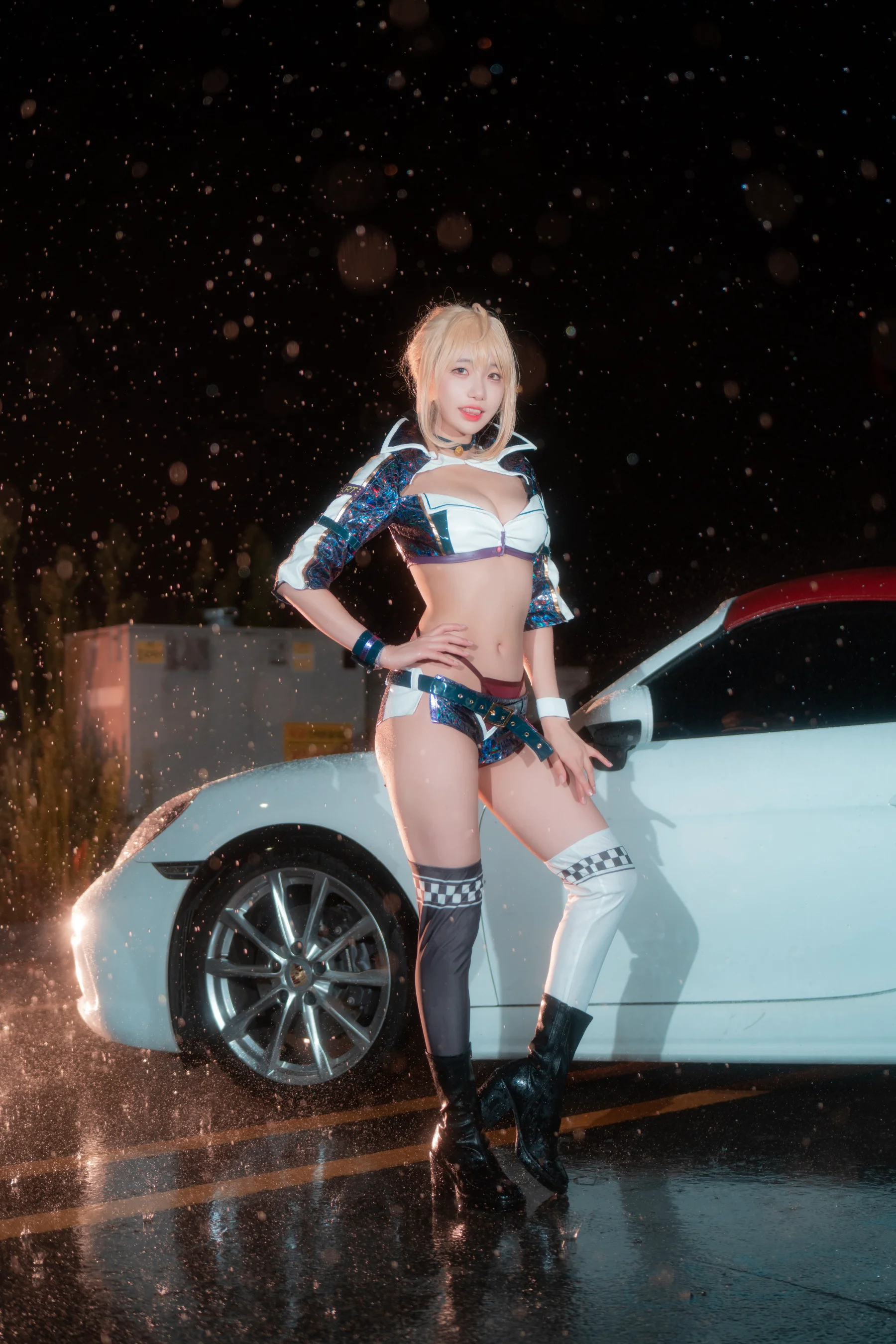 Creamsoda – Sooflower (수련): Artoria Alter Cosplay (Fate Grand Order) - 爱照片