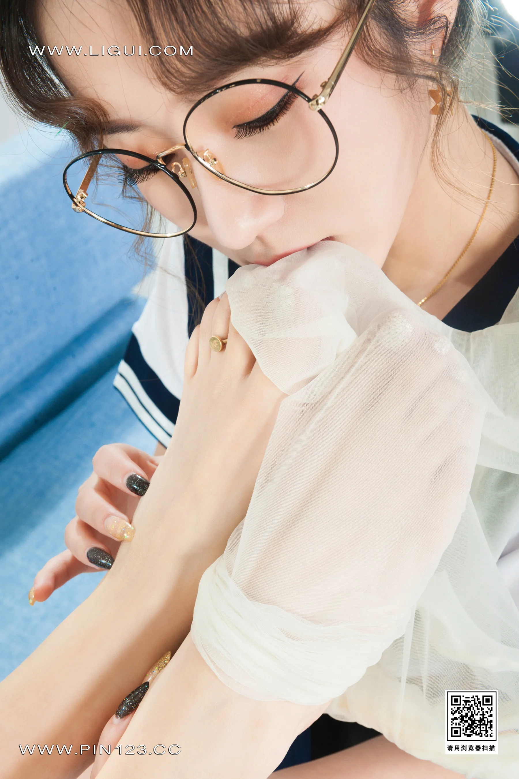 [Ligui丽柜] 2022.09.16 双生花-紧缚花季 小智贤&汐汐 - 爱照片