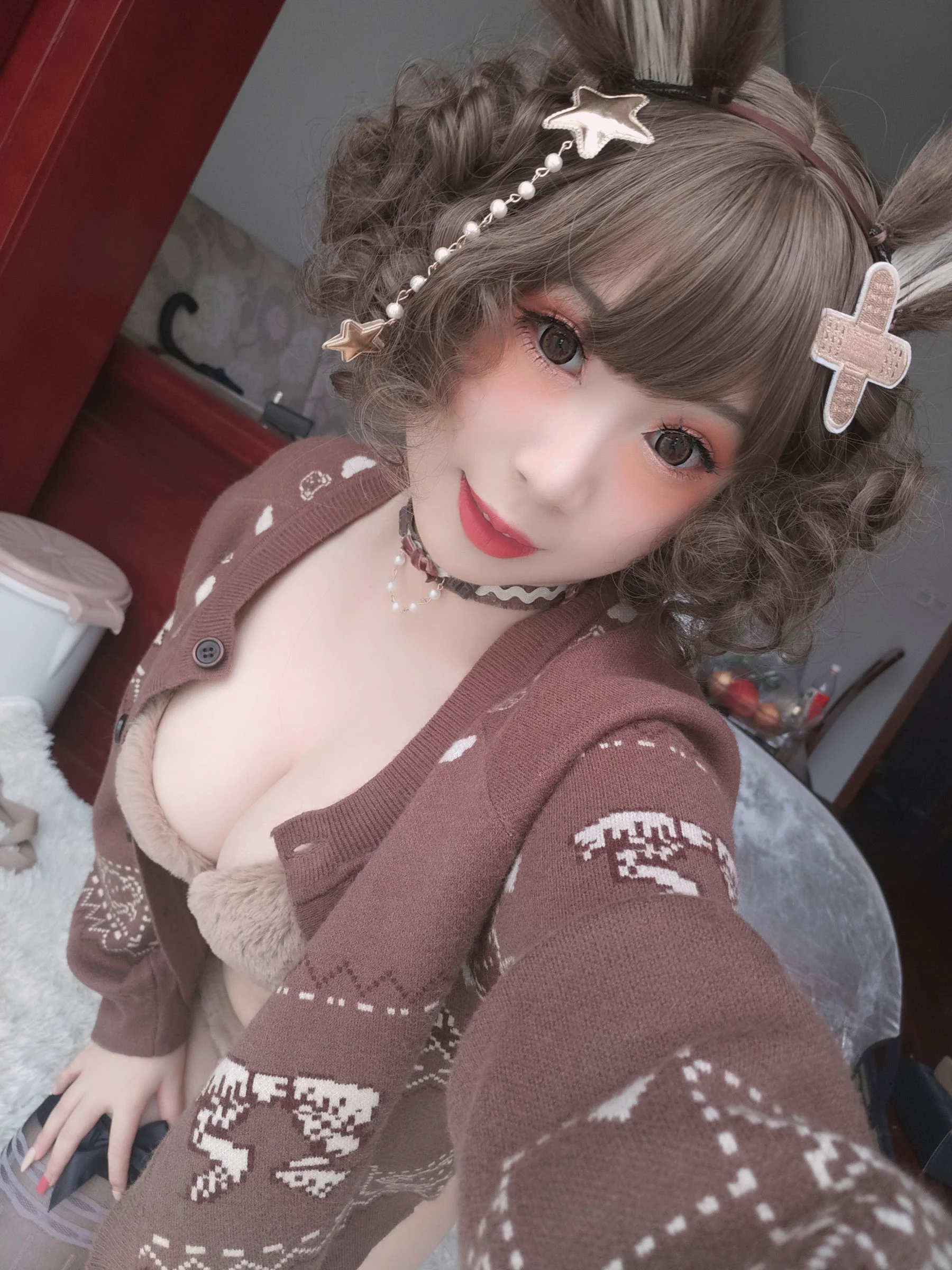 [COS福利] 胡桃猫Kurumineko – 熊熊 - 爱照片