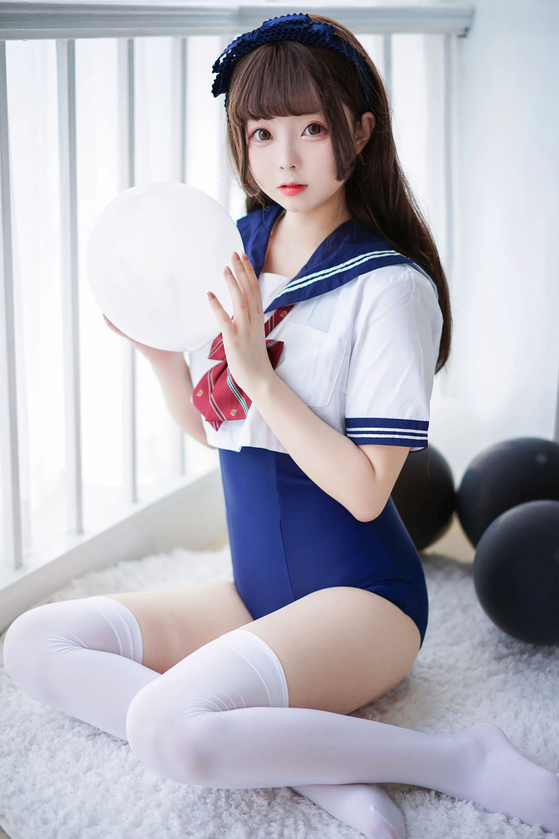 [COS福利] 日奈娇 – 制服死库水 - 爱照片