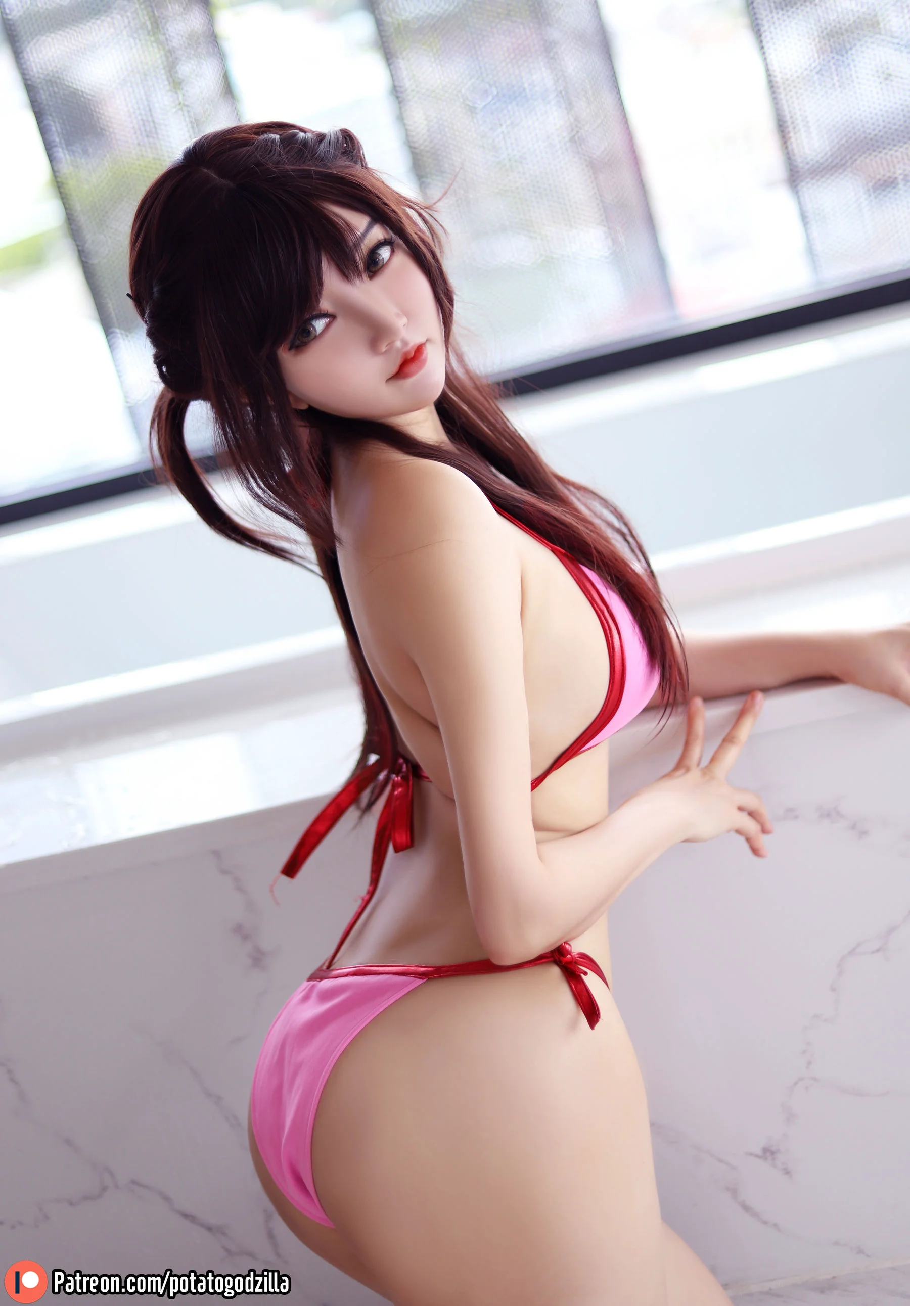 Coser小姐姐Potato Godzilla – Chizuru 写真套图 - 爱照片