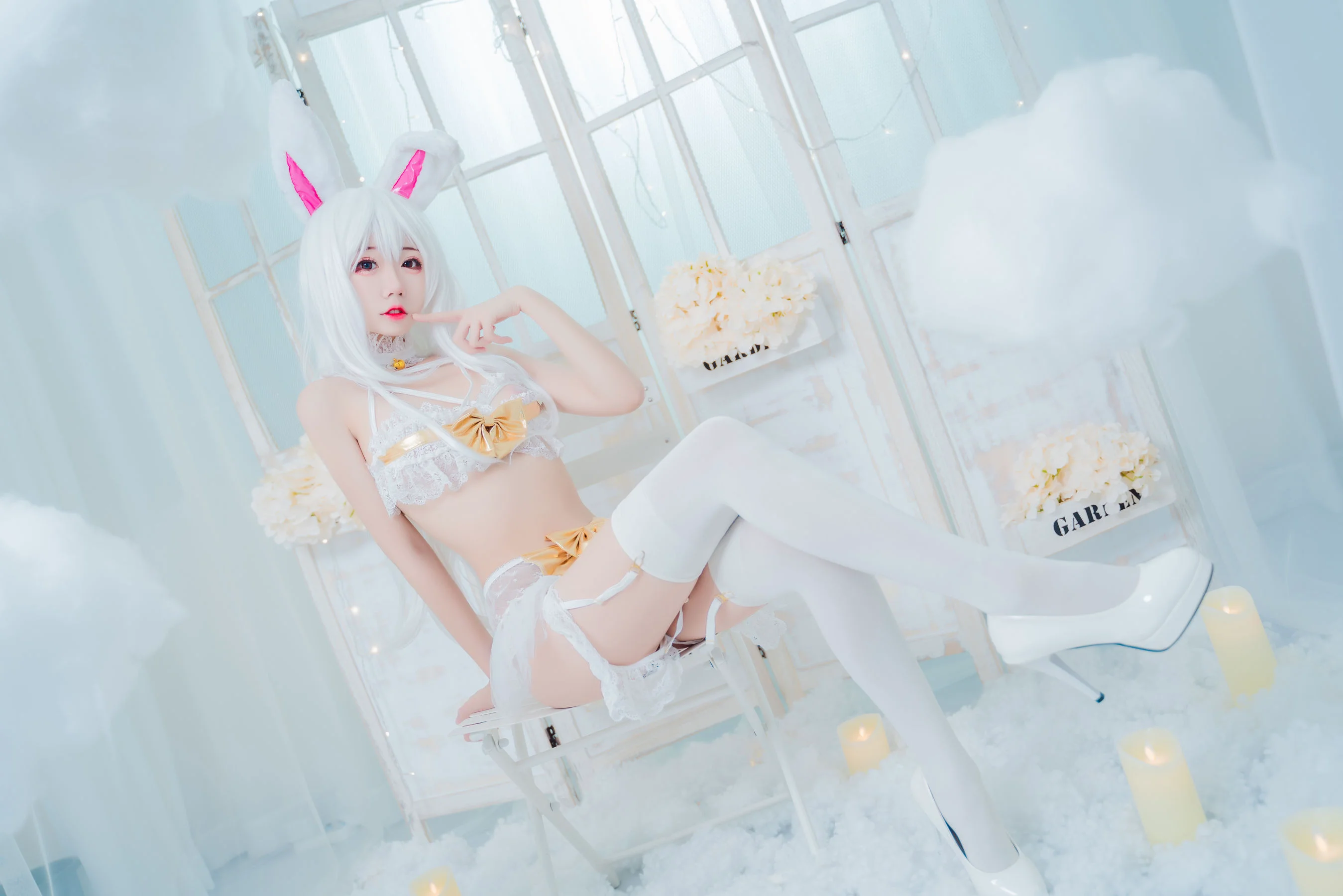 [COS福利] 猫君君MaoJun – 私房兔子 写真套图 - 爱照片