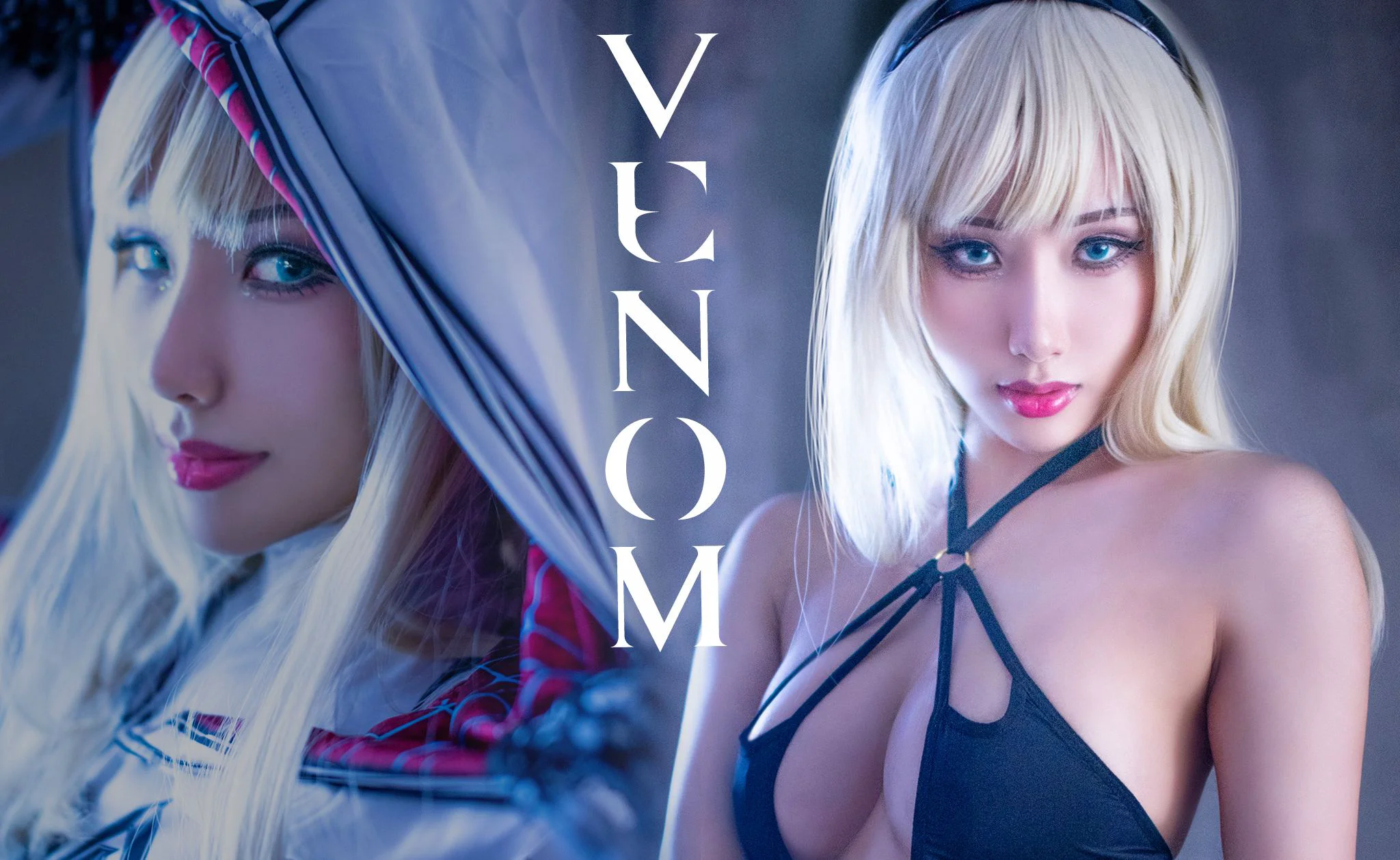 [网红COSER写真] Hane Ame 雨波 – Venom - 爱照片