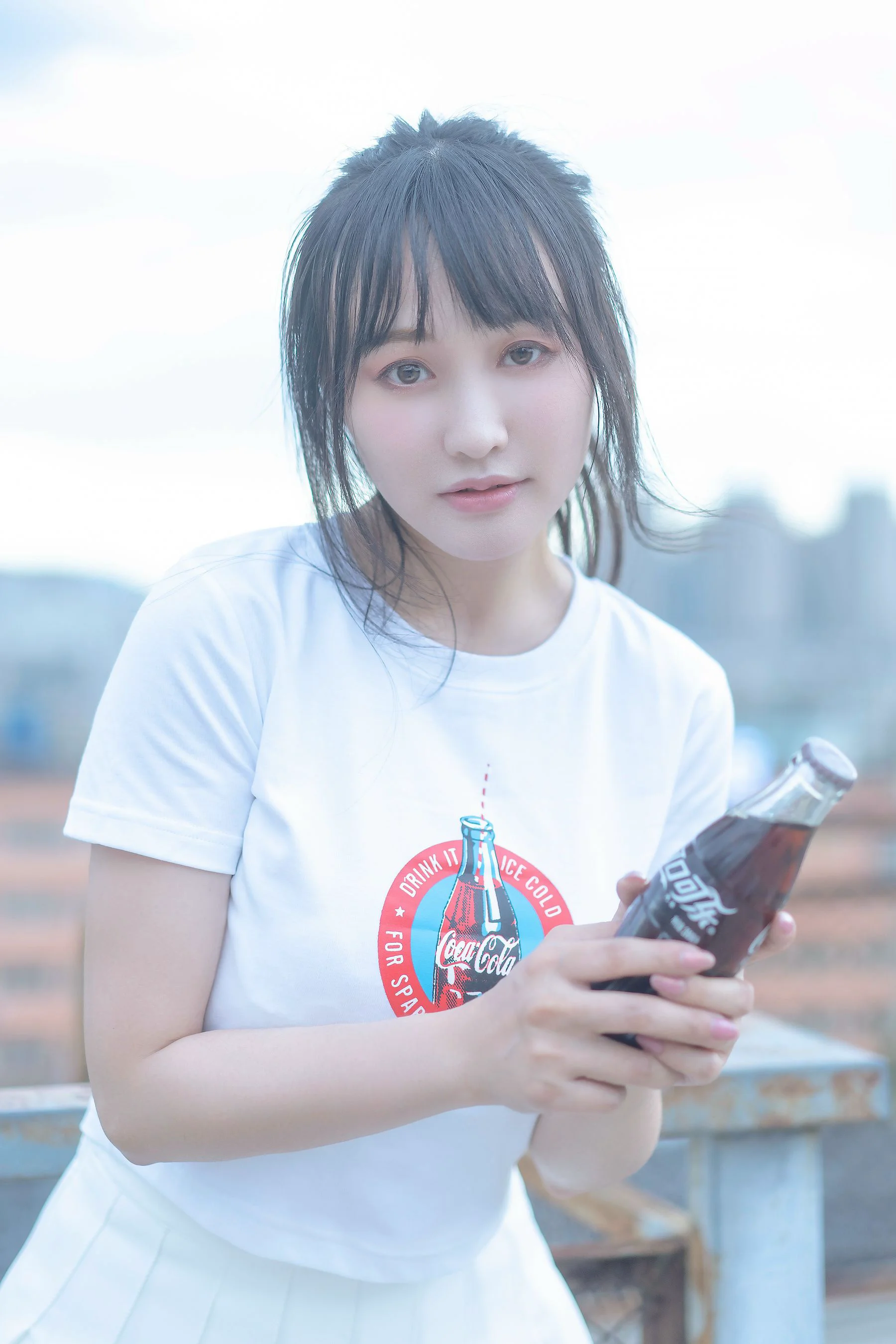 [网红COSER写真] 动漫博主脱尾巴Mizuki – 可乐JK 套图 - 爱照片