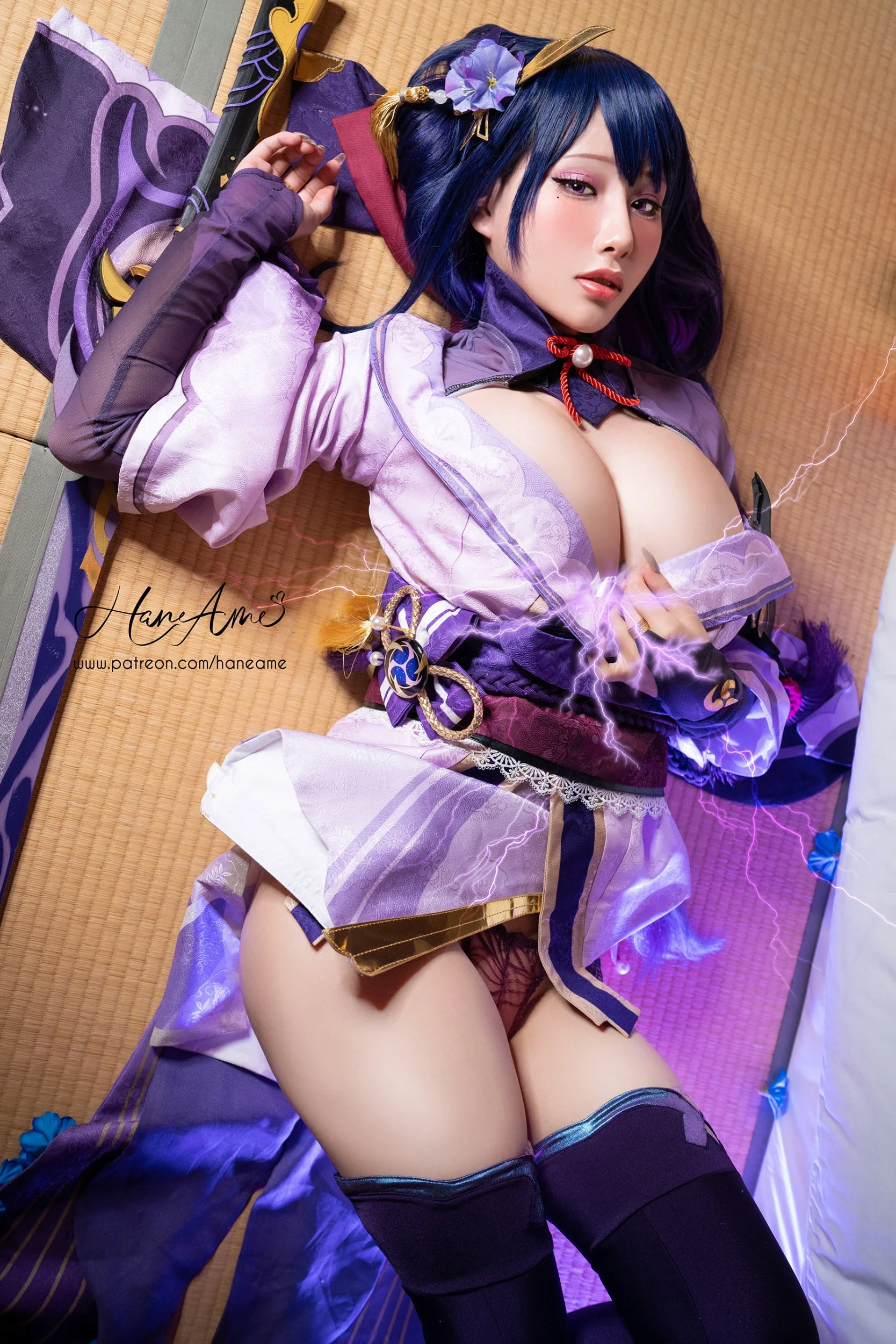 Hane Ame 雨波 – Raiden Shogun (Genshin Impact) - 爱照片