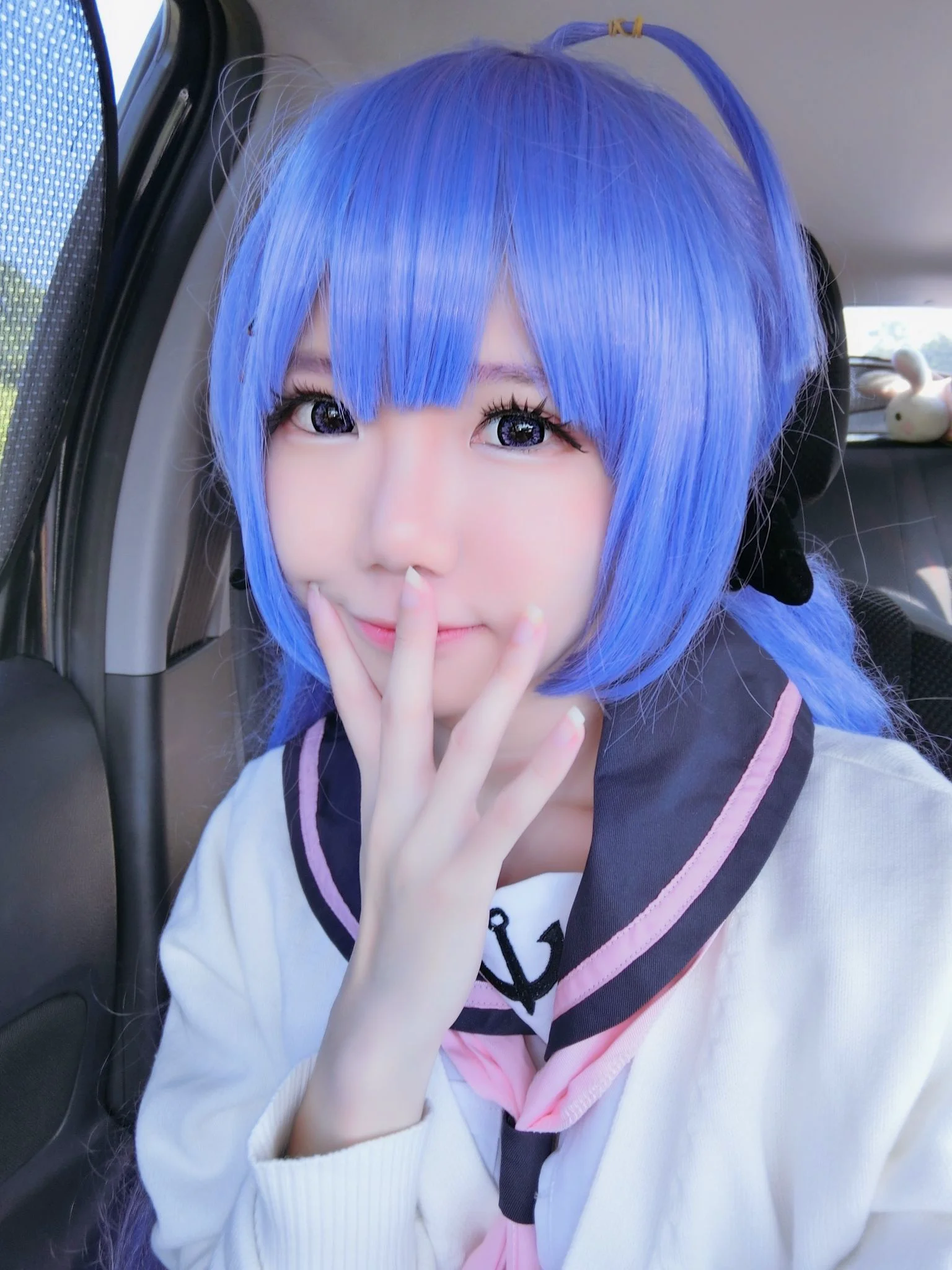 [网红COSER写真] Sally Dorasnow – Unicorn JK Set 套图 - 爱照片