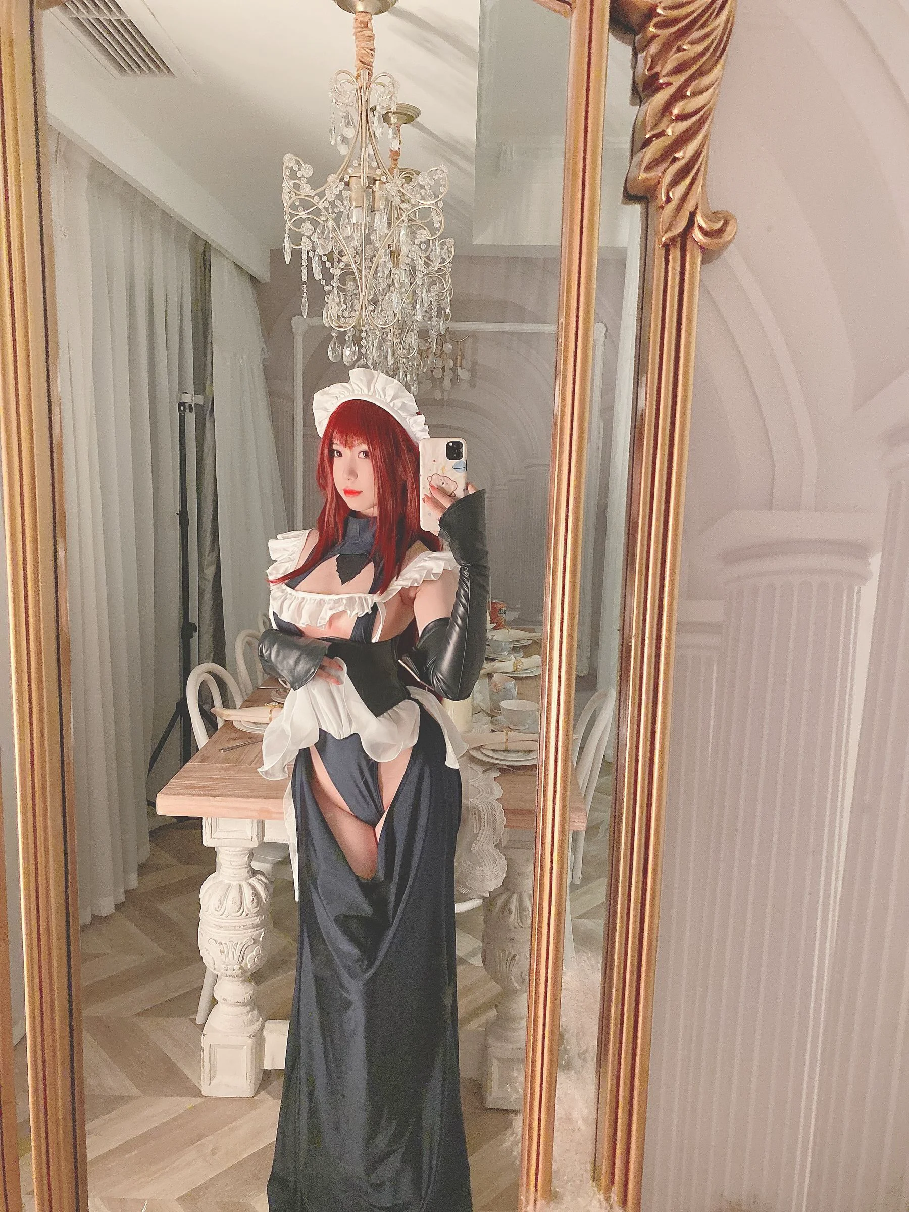 [网红COSER] 一北亦北 – 斯卡哈同人女仆 - 爱照片