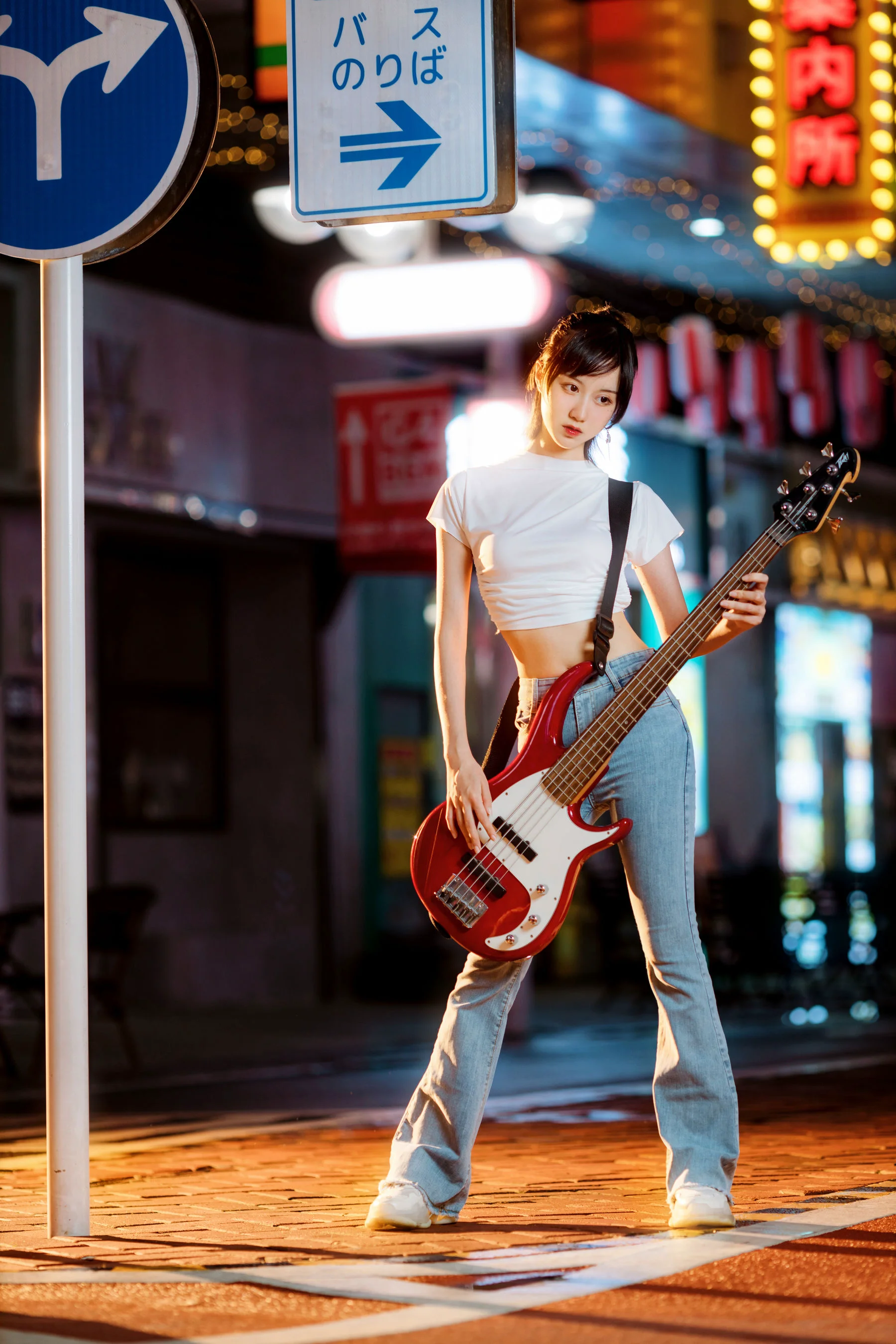 [网红COSER] 萌系小姐姐木绵绵OwO – 贝斯与妹妹2 - 爱照片