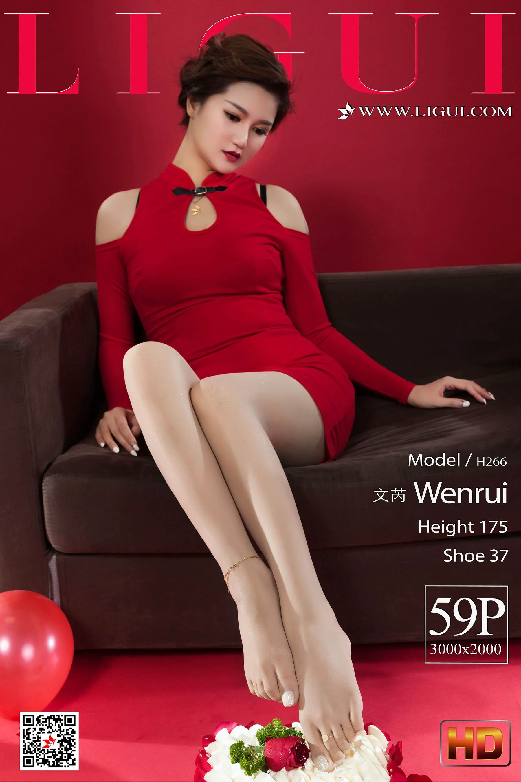 Model 文芮《旗袍绳艺》 [丽柜美束Ligui] 写真集 - 爱照片