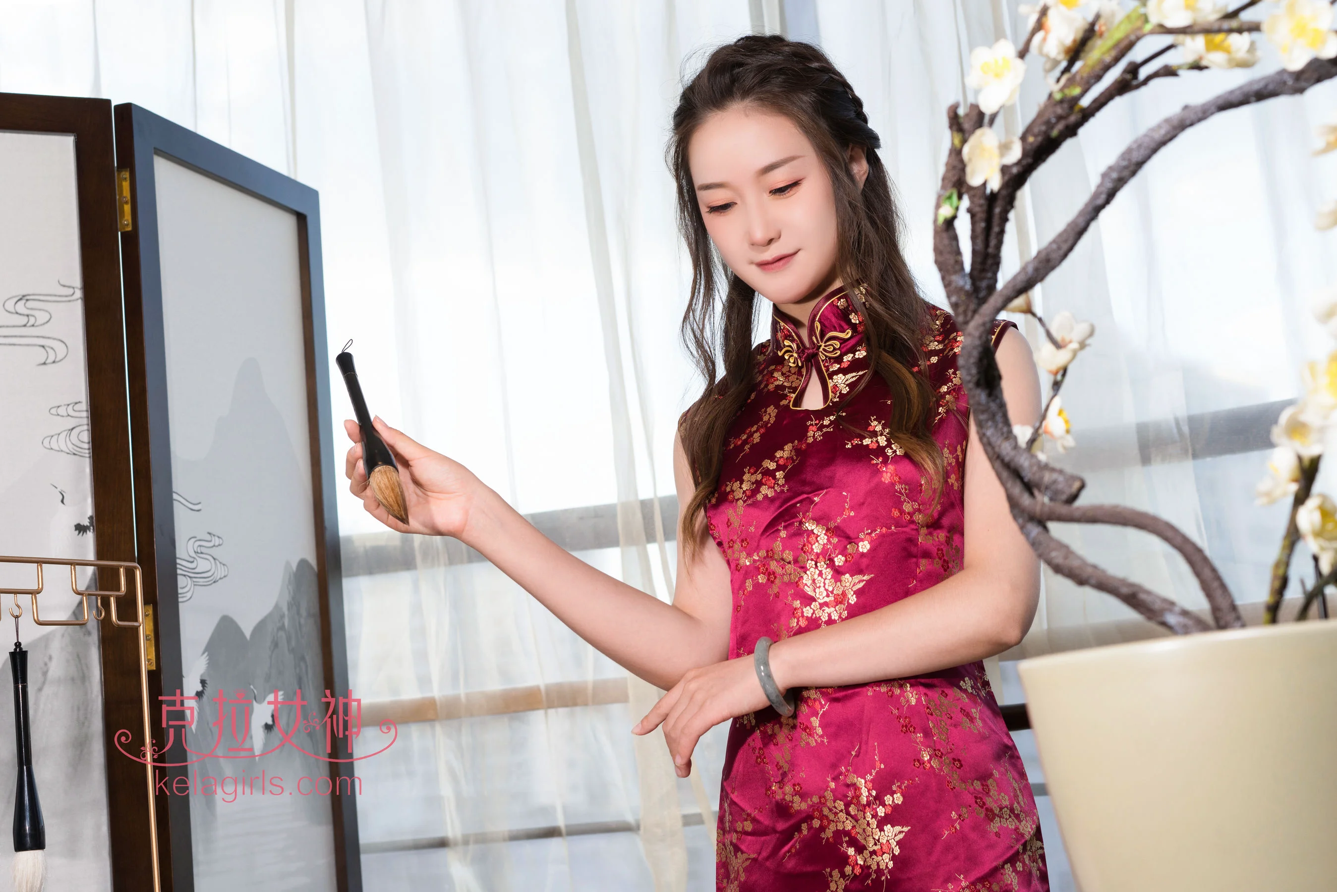 杨暖《皎若秋月》 [克拉女神Kelagirls] 写真集 - 爱照片