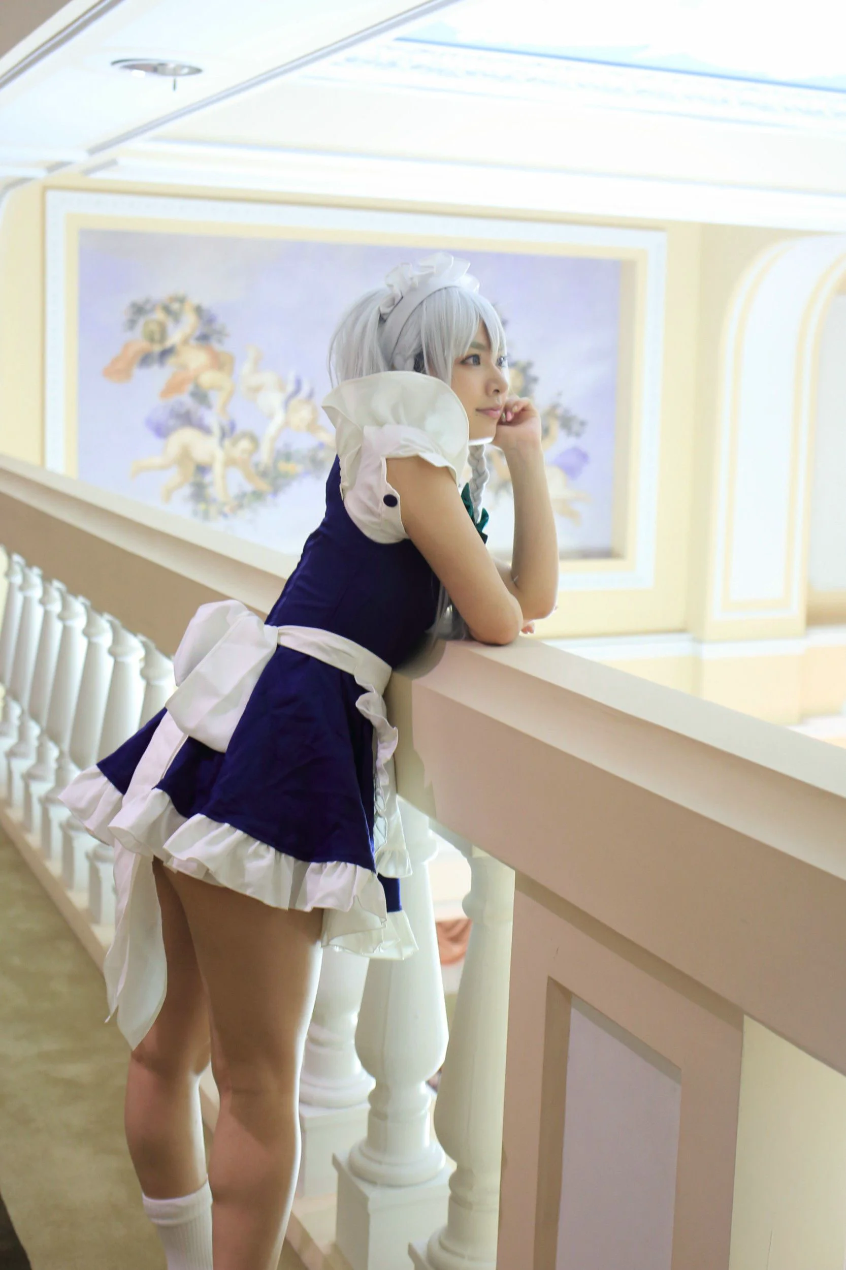 由愛可奈 《東方Project》十六夜咲夜 [SEVEN D SISTERS] 写真集 - 爱照片