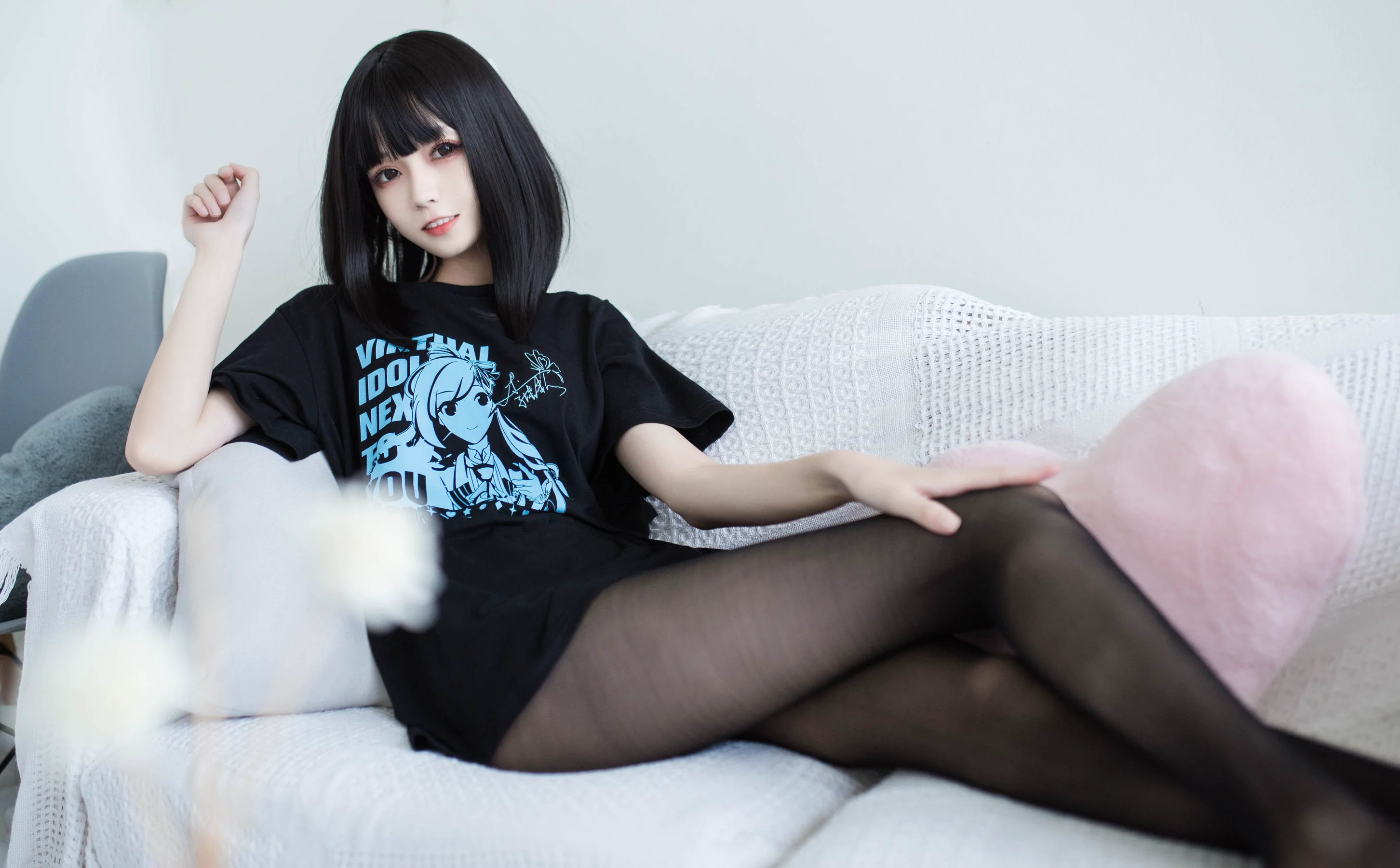 小妖精你的负卿《居家私服+穹妹女仆》 [萝莉COS] 写真集 - 爱照片