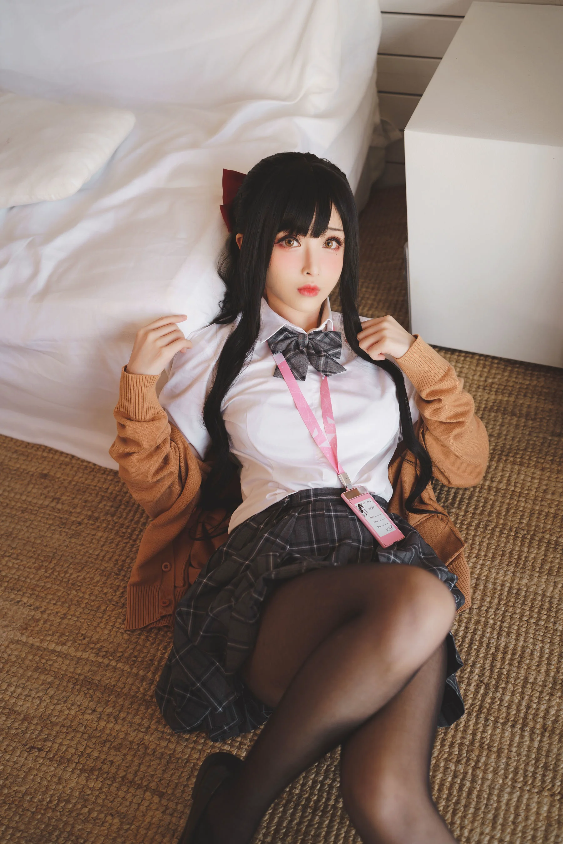 [网红COSER] rioko凉凉子 – 放课后的学姐 写真集 - 爱照片