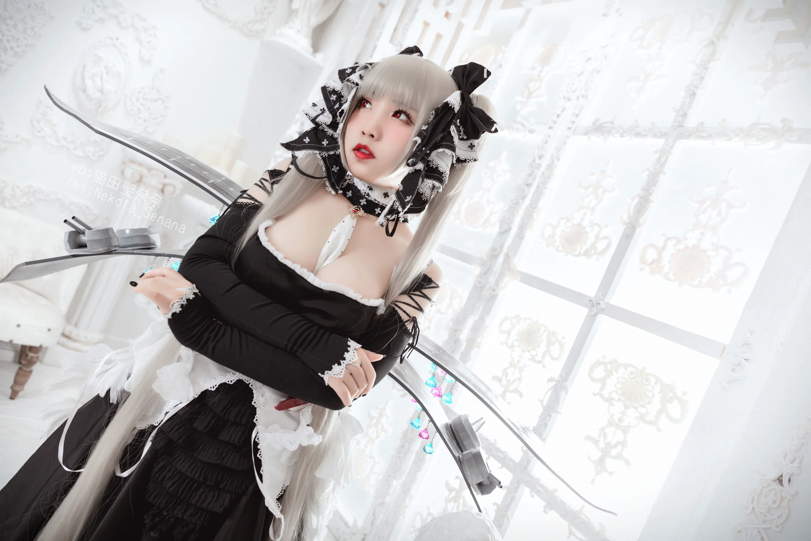 [网红COSER] 貓田聖奈奈 – 碧蓝航线可畏 写真集 - 爱照片