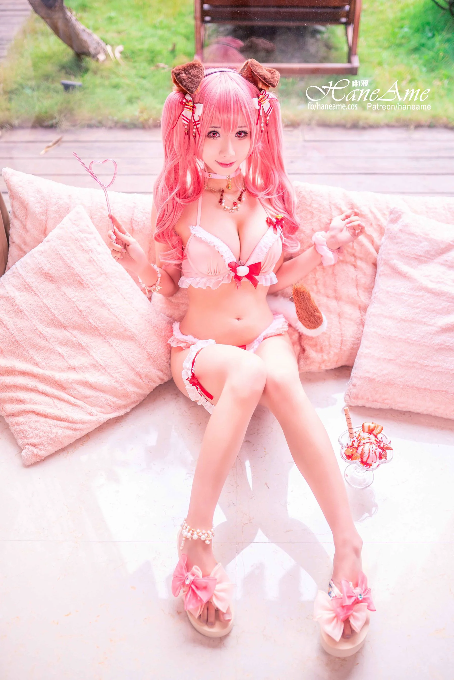 雨波_HaneAme 《兽耳少女 Naki》 写真集 - 爱照片