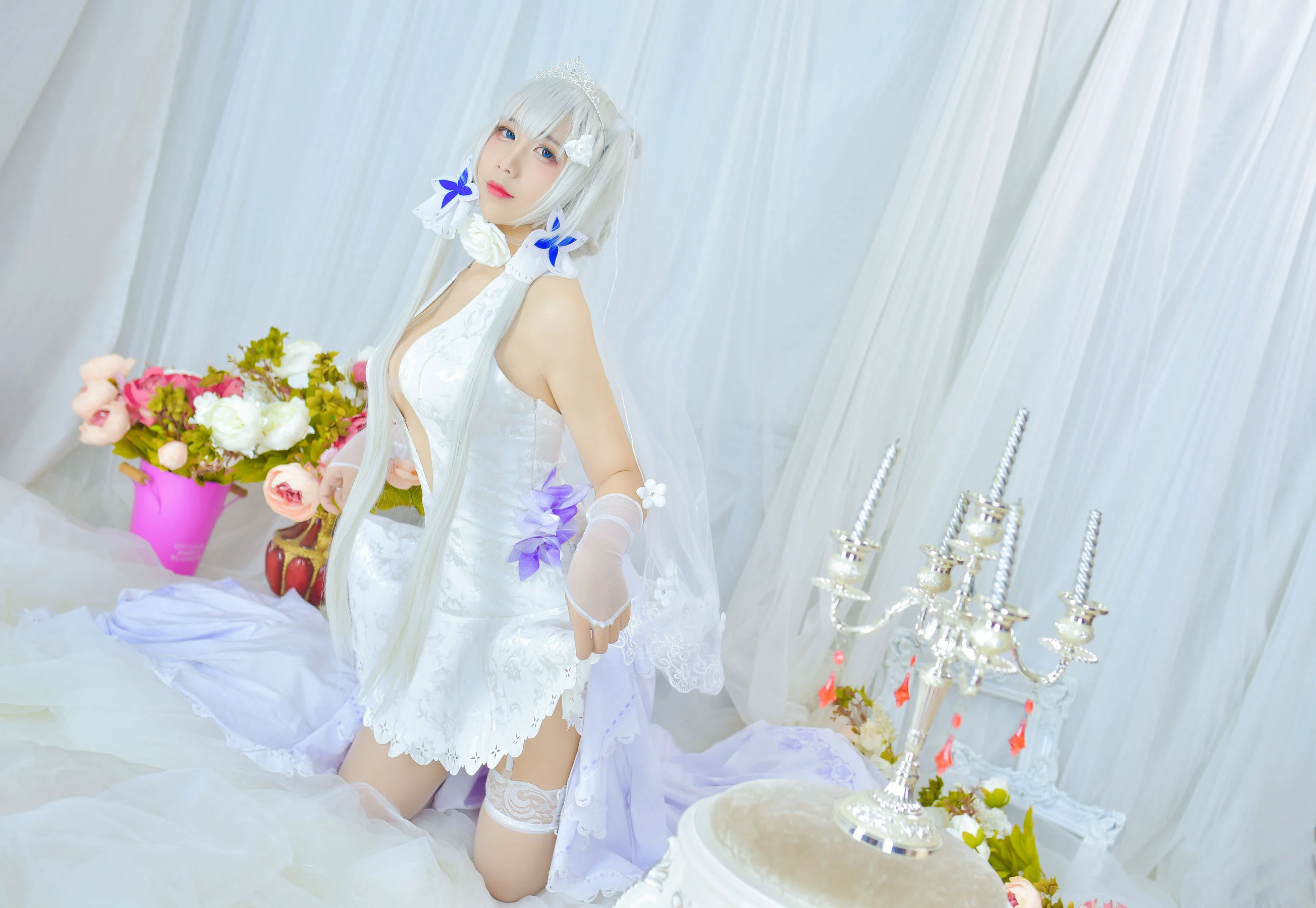 动漫博主九曲Jean 《婚纱》 写真集 - 爱照片