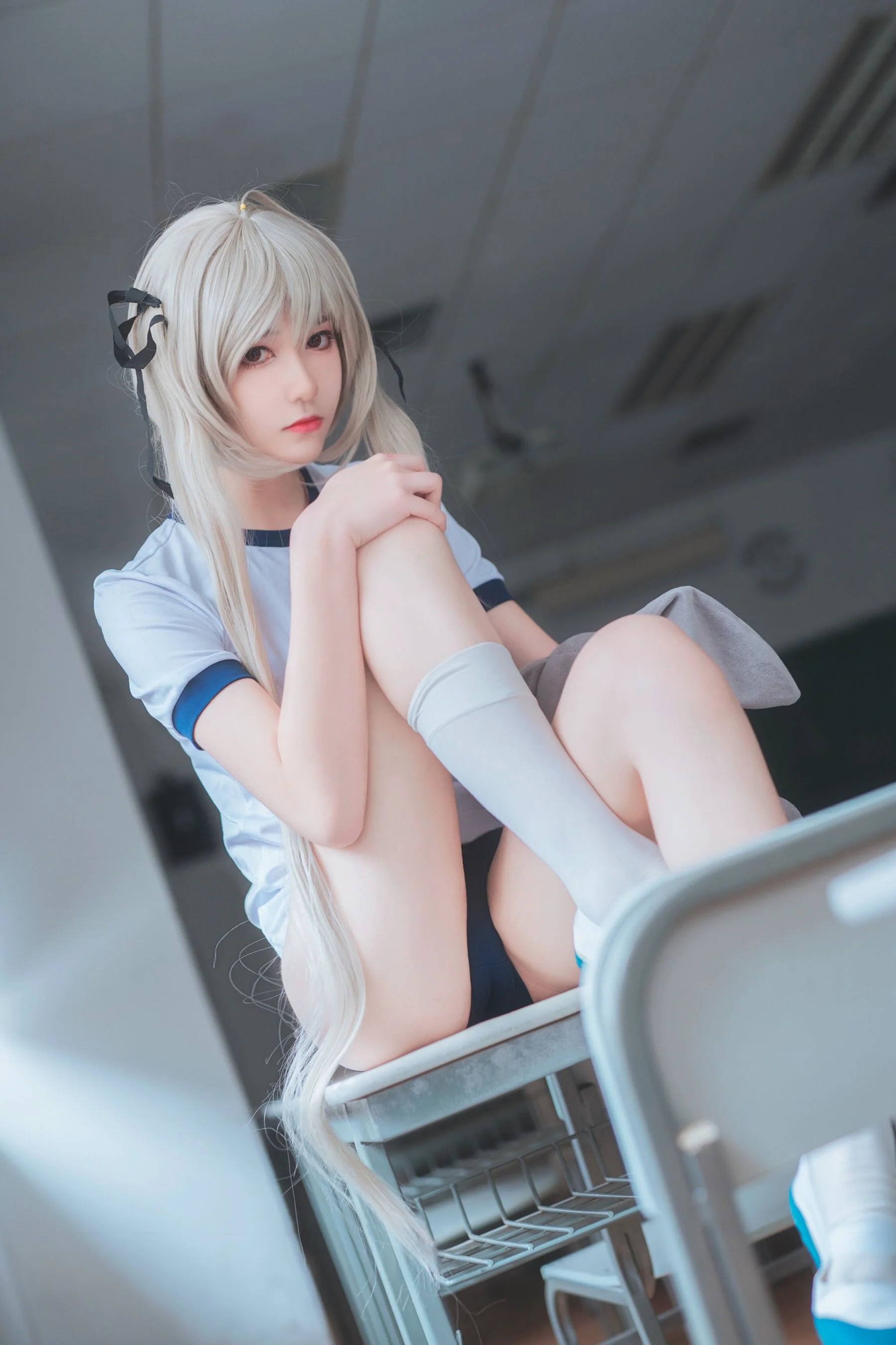 动漫博主南桃Momoko 《春日野穹体操服》 写真集 - 爱照片