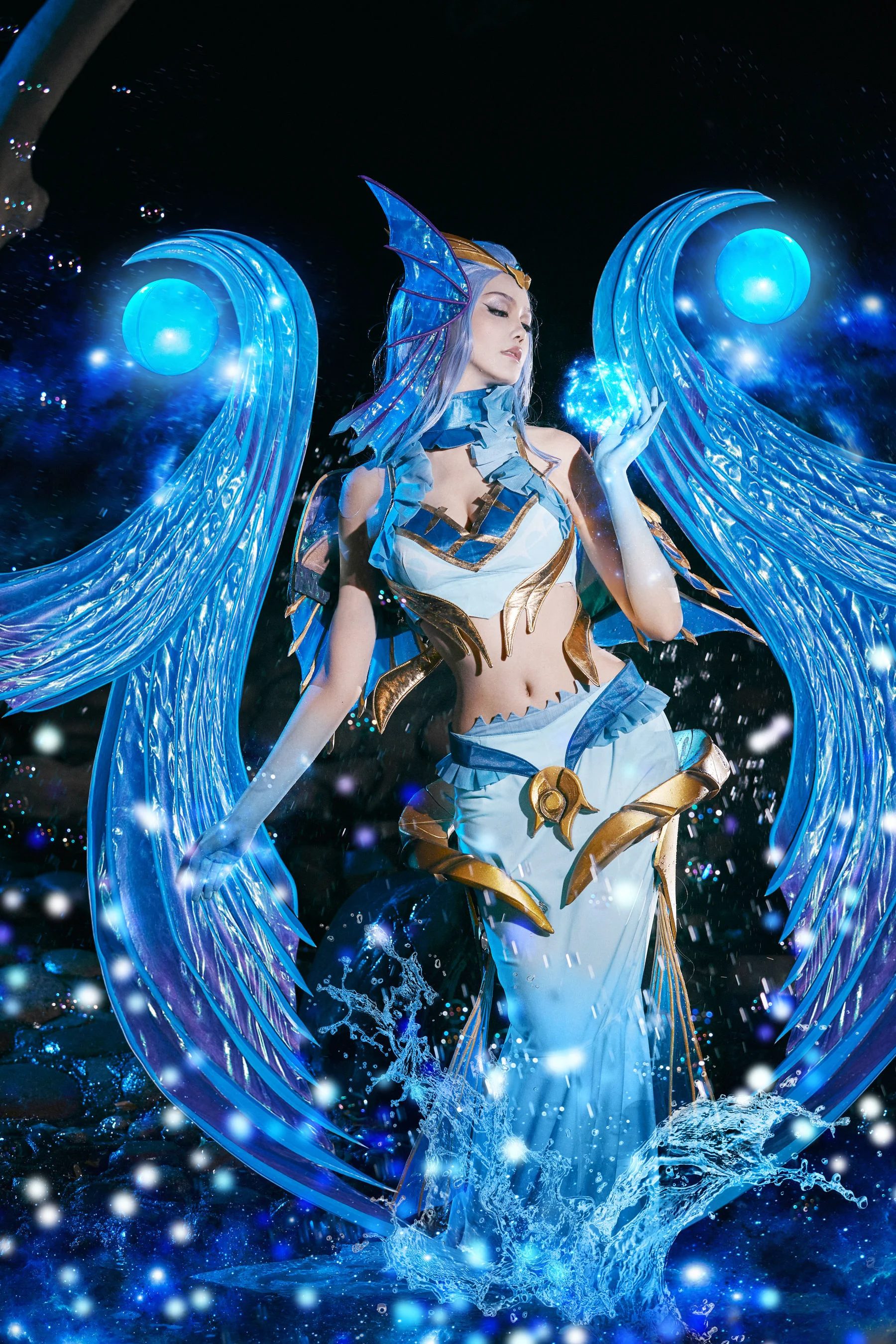 人气coser戚顾儿MIKI 《王者荣耀 武则天海洋之心》 写真集 - 爱照片