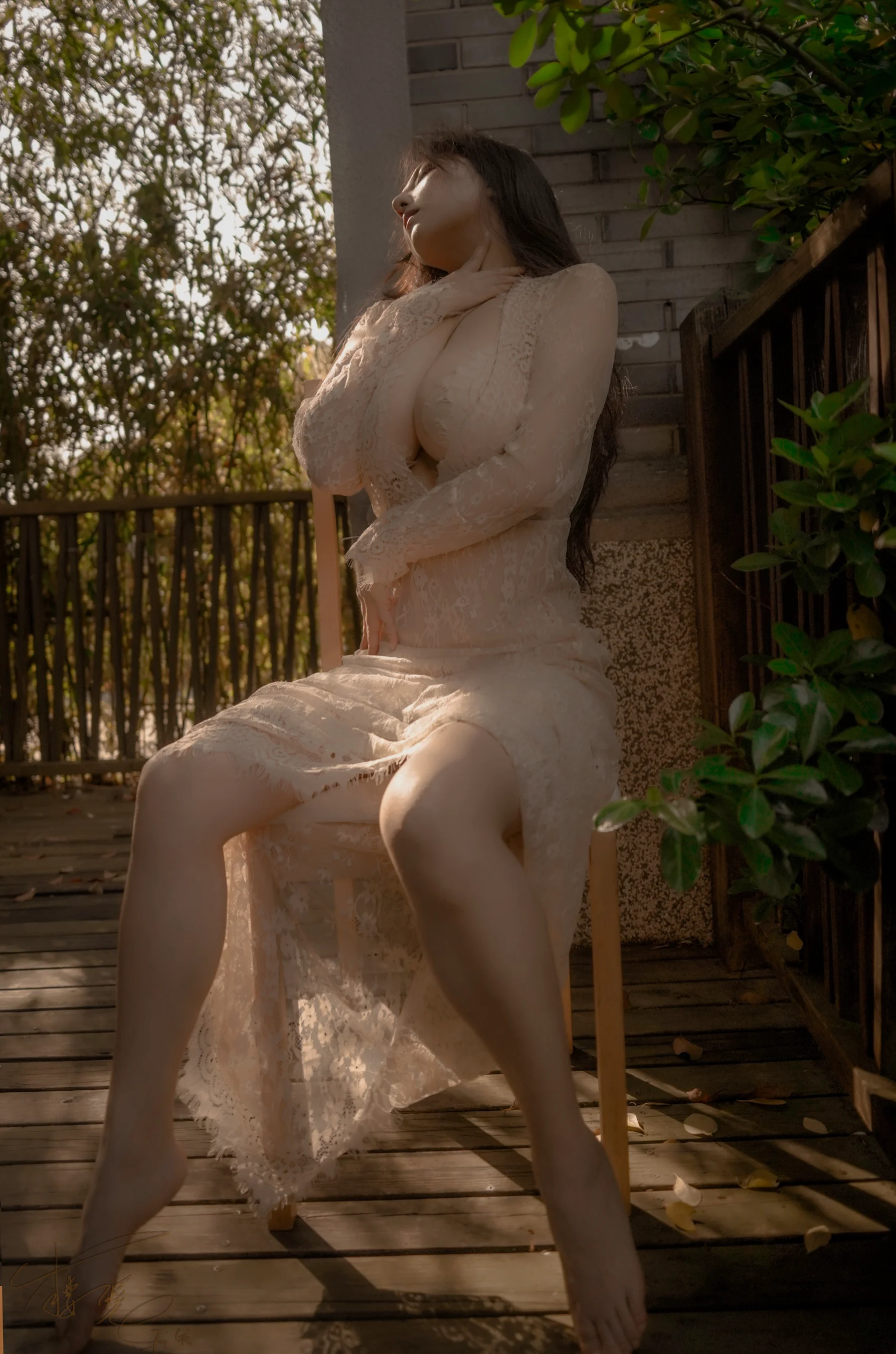樱晚gigi – 粉丝群收费写真24-听日落时 - 爱照片