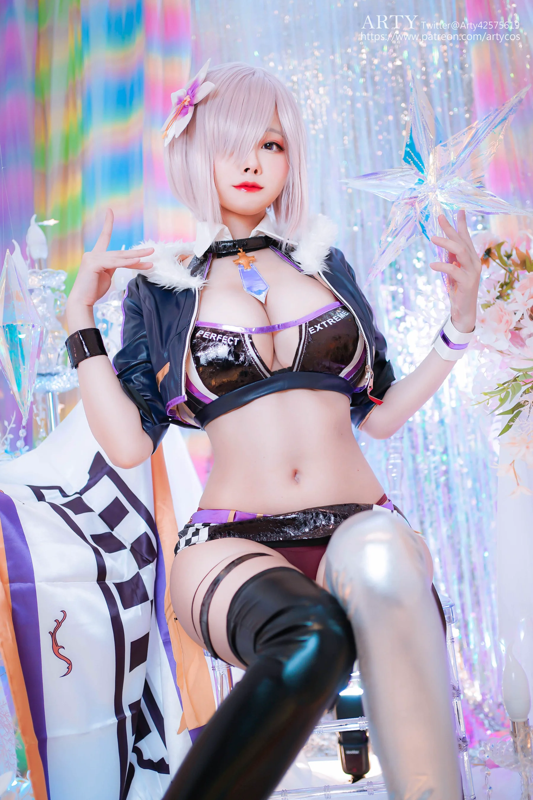 Arty亚缇 – Mashu Kyrielight Race Queen - 爱照片