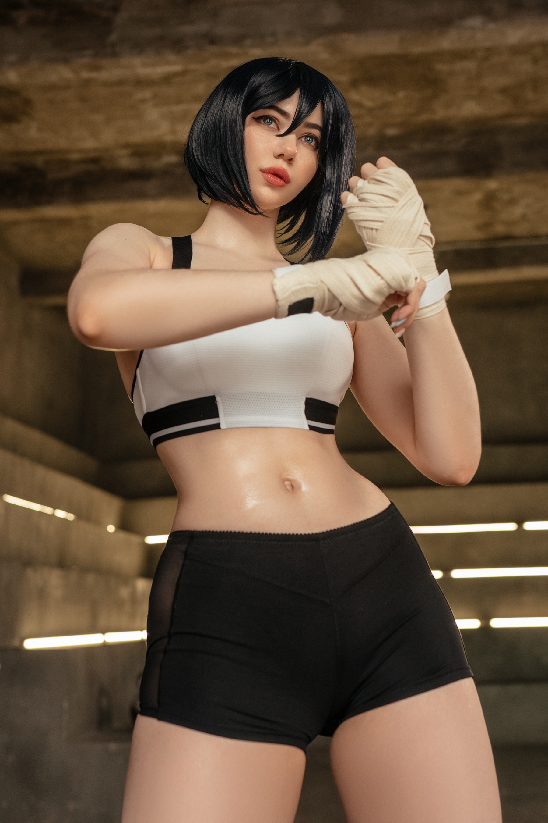 [ДарьяМезенцева] Alina Becker – Attack on Titan. Mikasa Ackerman. Gym - 爱照片