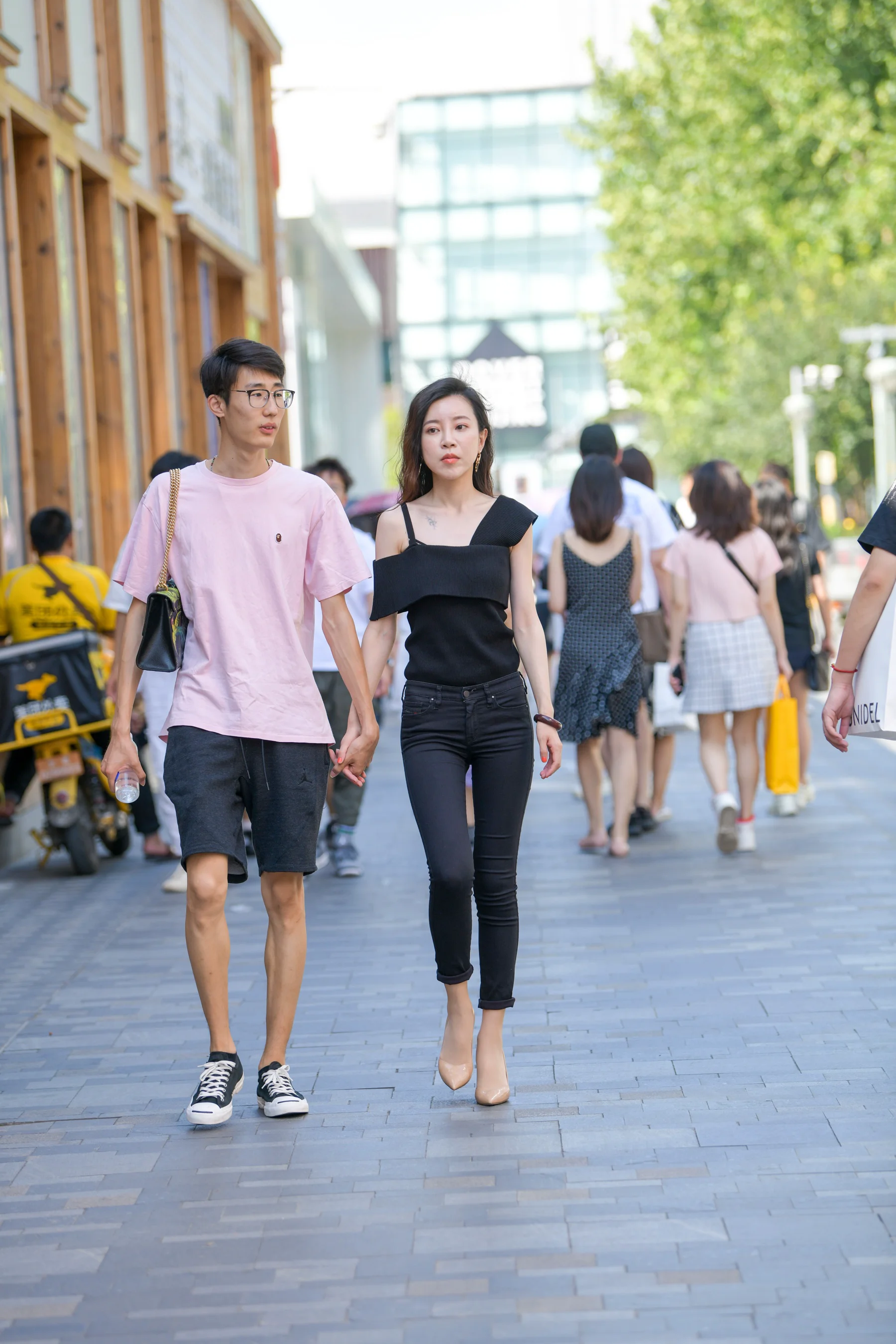 慕容笙作品 – 骨感仔裤气质美女 写真 - 爱照片