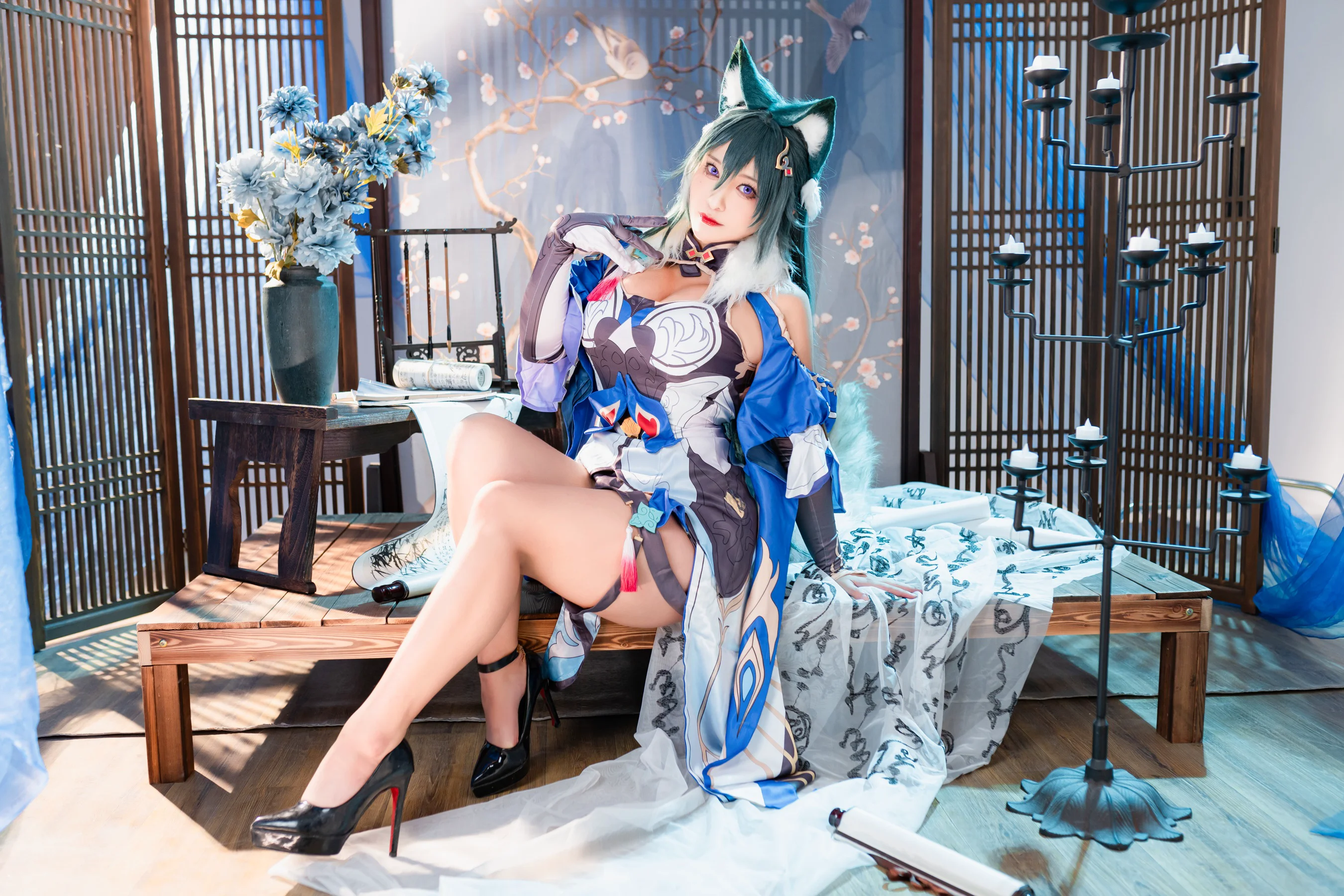 洛璃 LoLiSAMA – 驭空 - 爱照片